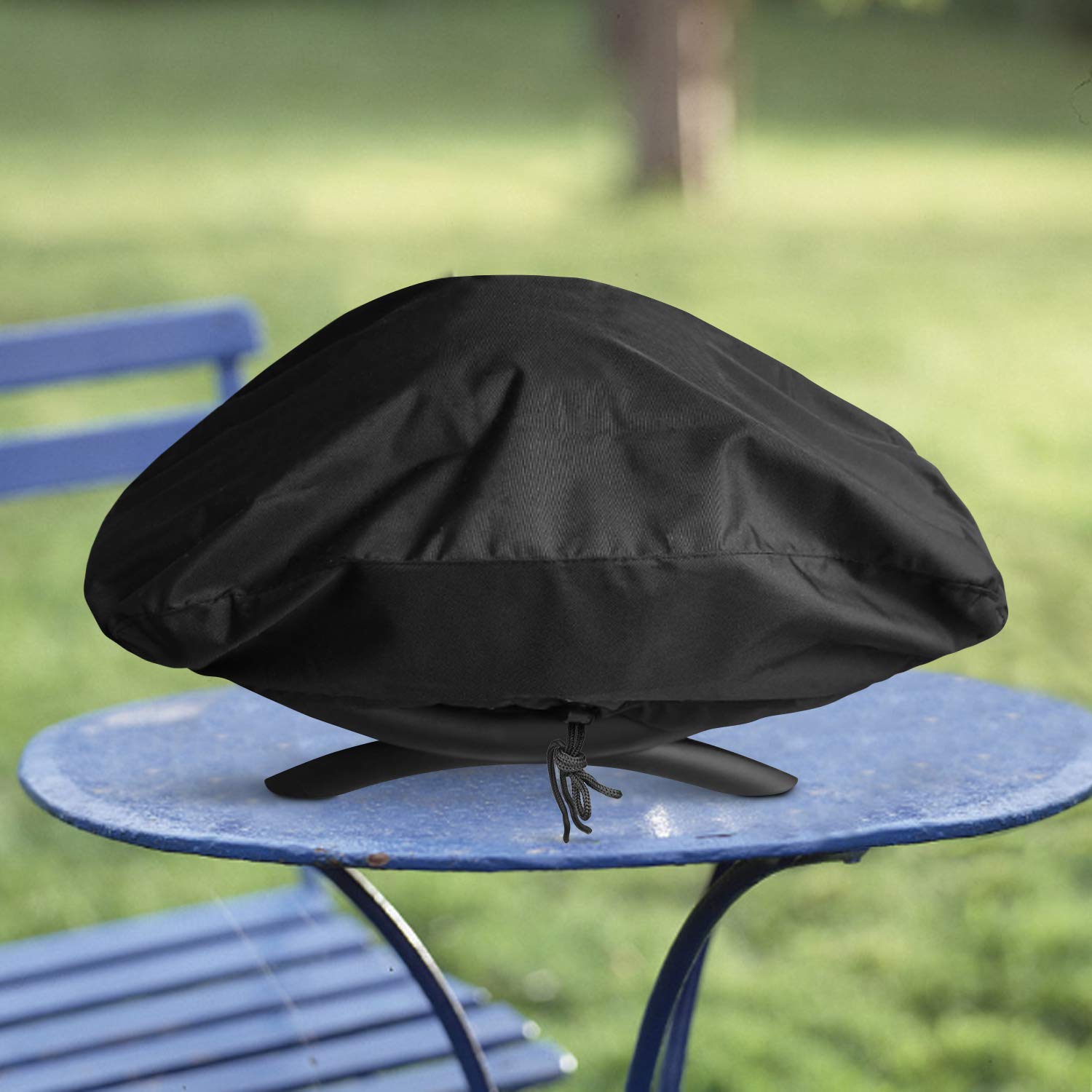 Unicook Waterproof Portable Grill Cover for Weber Q2000, Q200 Series & Baby Q Gas Grills | Heavy-Duty All-Weather Protection | Fits Better Than Weber 7111 | Black | Perfect for Backyard BBQs, Camping & Outdoor Cooking
