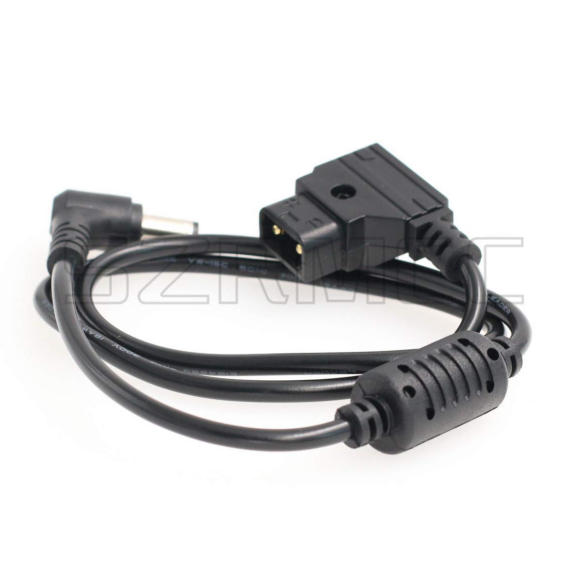 Anton-Bauer D-Tap to DC 5.5x2.5mm Power Cable - Right Angle Connector with Magnetic Ring (60cm) for DSLR Rig, Blackmagic Cameras & SmallHD DP6-SDI/DP6-SLR Monitors | Perfect for On-Set Power Supply & Field Videography