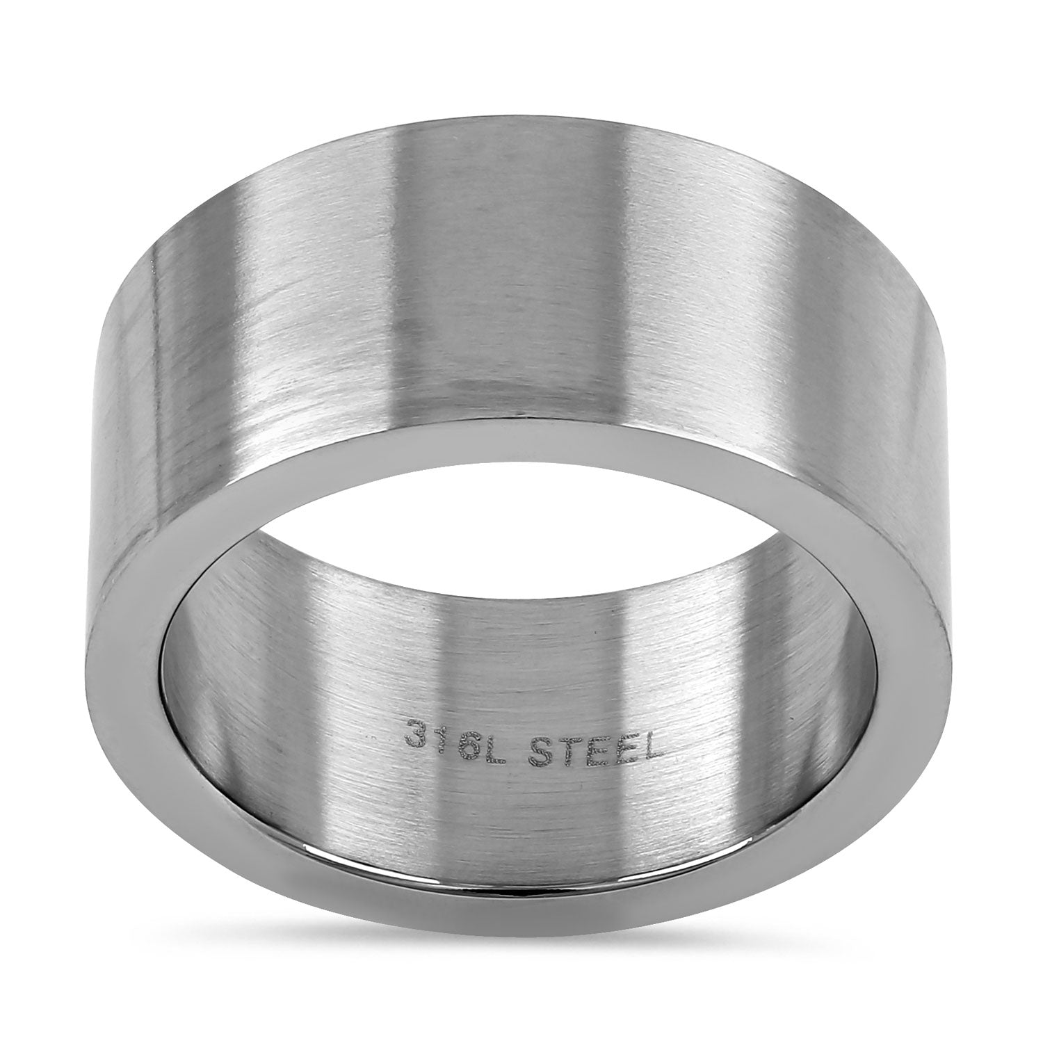 10MM Stainless Steel Band Ring for Men & Women - Durable, Hypoallergenic Wedding, Engagement, or Fashion Jewelry - Perfect for Everyday Wear & Special Occasions