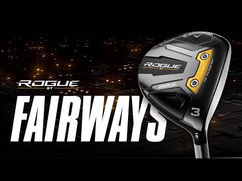 Callaway Rogue ST LS Fairway Wood - High Performance Golf Club for Distance & Accuracy | Perfect for Tee Shots & Fairway Play