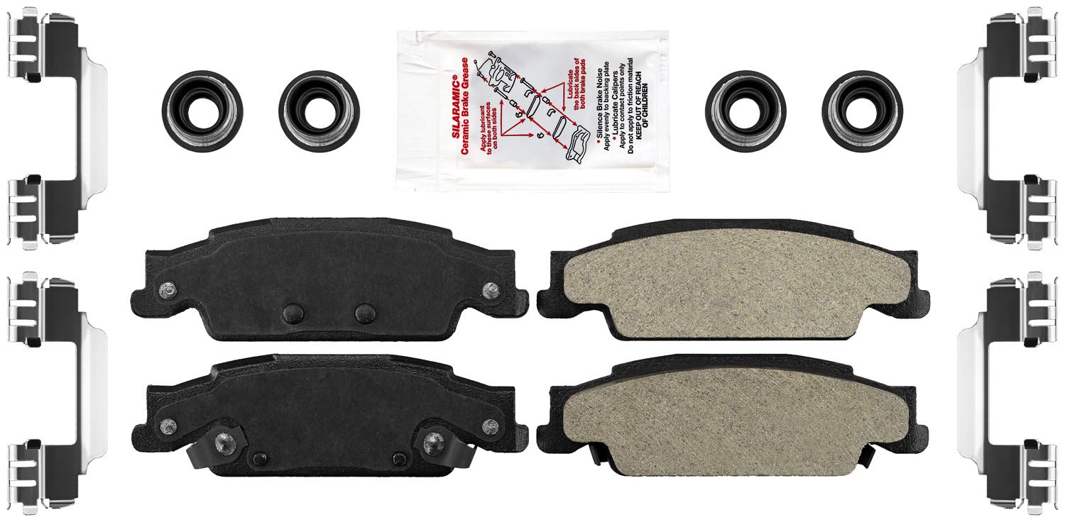 High-Quality Disc Brake Pad Set for Cadillac CTS & STS - Durable Performance Brake Pads for Smooth & Safe Driving - Perfect for City Commute & Highway Travel