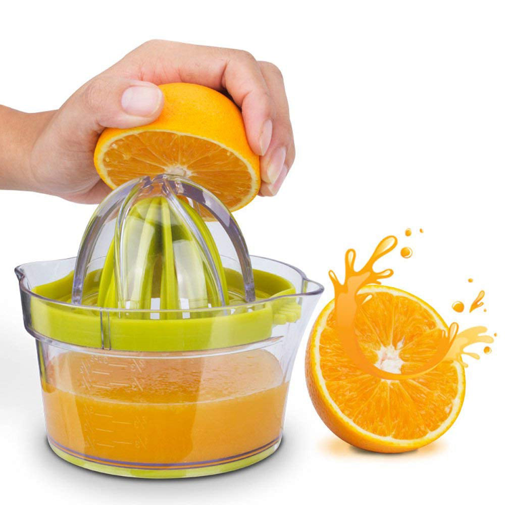 LUCIANO GOURMET 4-in-1 Citrus Juicer - Electric Lemon Orange Lime Grapefruit Squeezer - Perfect for Fresh Juice, Cocktails & Healthy Drinks at Home or Restaurant