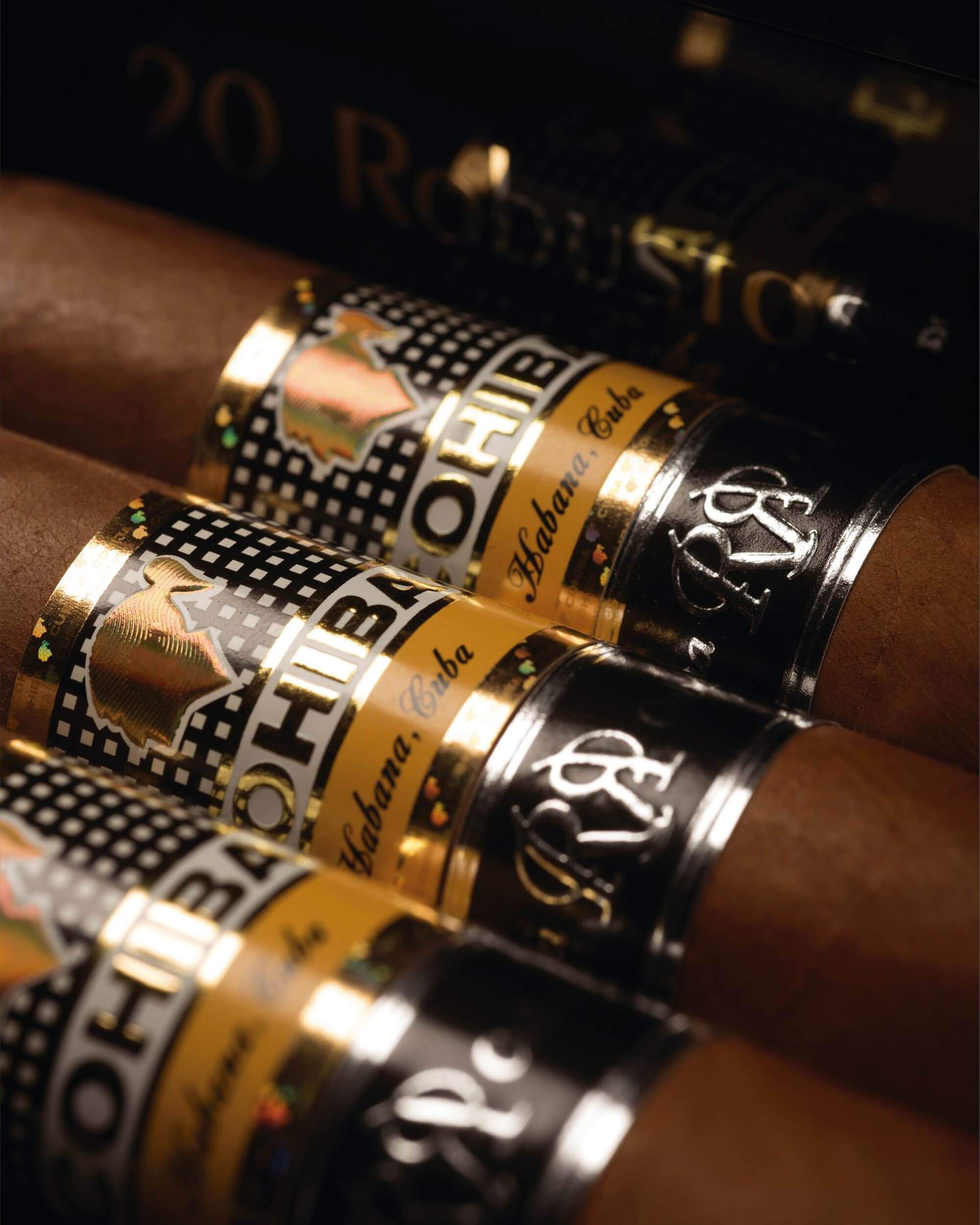 Premium Cohiba Robusto Reserva Cosecha 2014 Cuban Cigars - Authentic Hand-Rolled Luxury Cigars for Special Occasions & Celebrations