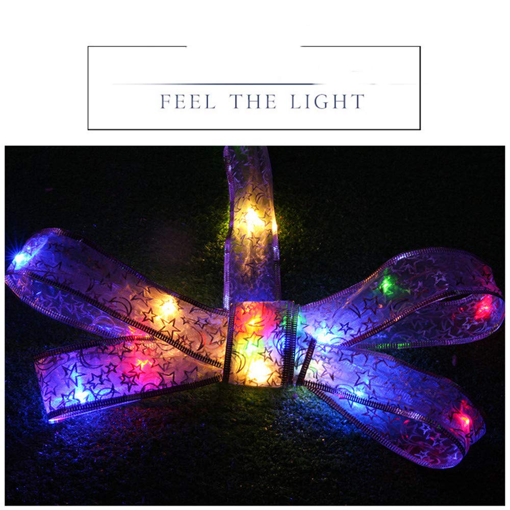 Battery Operated LED Fairy Lights - 13FT Copper Wire String Lights for Bedroom, Dorm, Party, Wedding (White) | Indoor & Outdoor Decorative Hanging Lights for Girls Room, Garden, Patio, Christmas Tree