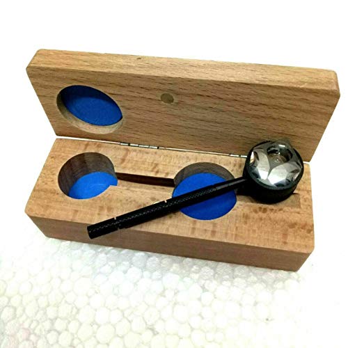 Premium Gonioscope with 4 Mirrors - Multi-Layer Anti-Reflecting Coating & Wooden Storage Case - Ideal for Ophthalmology Exams & Glaucoma Diagnosis