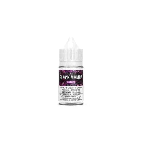 SLITHER Salt Nic Black Mamba Salts 30mL E-Liquid - Premium Nicotine Salt Vape Juice for Pod Systems | Smooth Throat Hit & Strong Flavor | Perfect for On-The-Go Vaping & All-Day Use