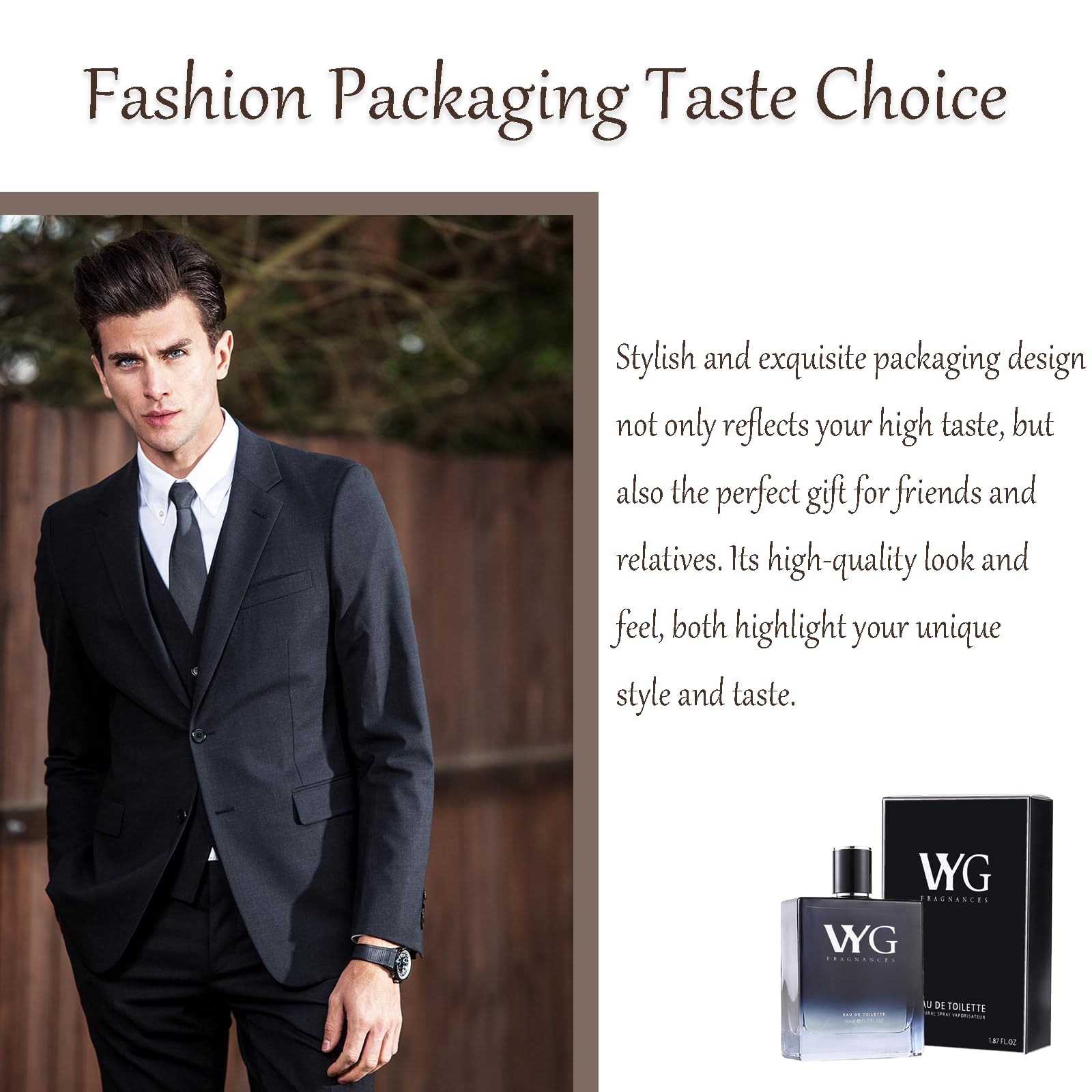 VYG Cologne for Men - Seductra Eau de Toilette (1pc) | Long-Lasting Fragrance for Date Night & Special Occasions