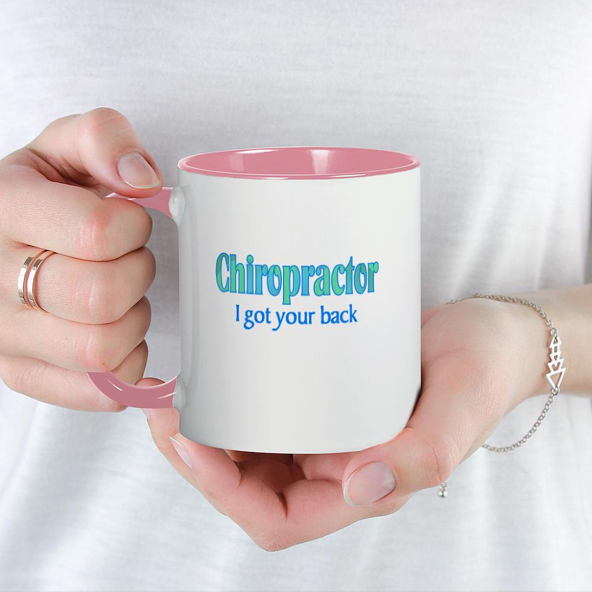 Chiropractor Coffee Mug - 11 oz (325 ml) Ceramic Cup with Handle - Perfect Gift for Chiropractors, Physical Therapists & Healthcare Professionals - Ideal for Office, Clinic or Home Use