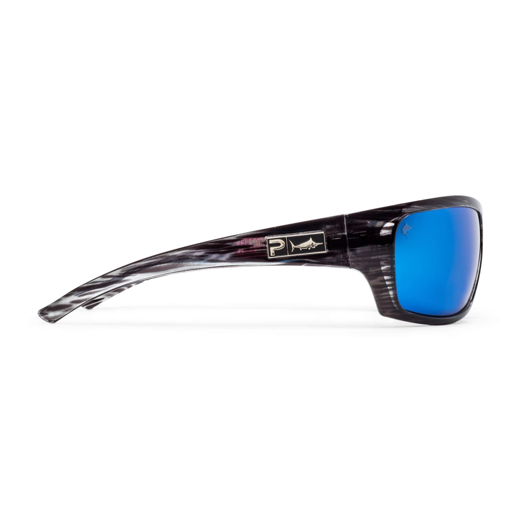 PELAGIC The Mack - Polarized Mineral Glass Fishing Sunglasses for Men & Women - UV Protection, Anti-Glare, High Clarity - Ideal for Boating, Fishing, and Outdoor Sports