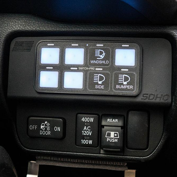 16-19 Toyota Tacoma SDHQ Built Switch Pros OEM Keypad Mount - Perfect for Off-Roading & Custom Truck Accessory Installation