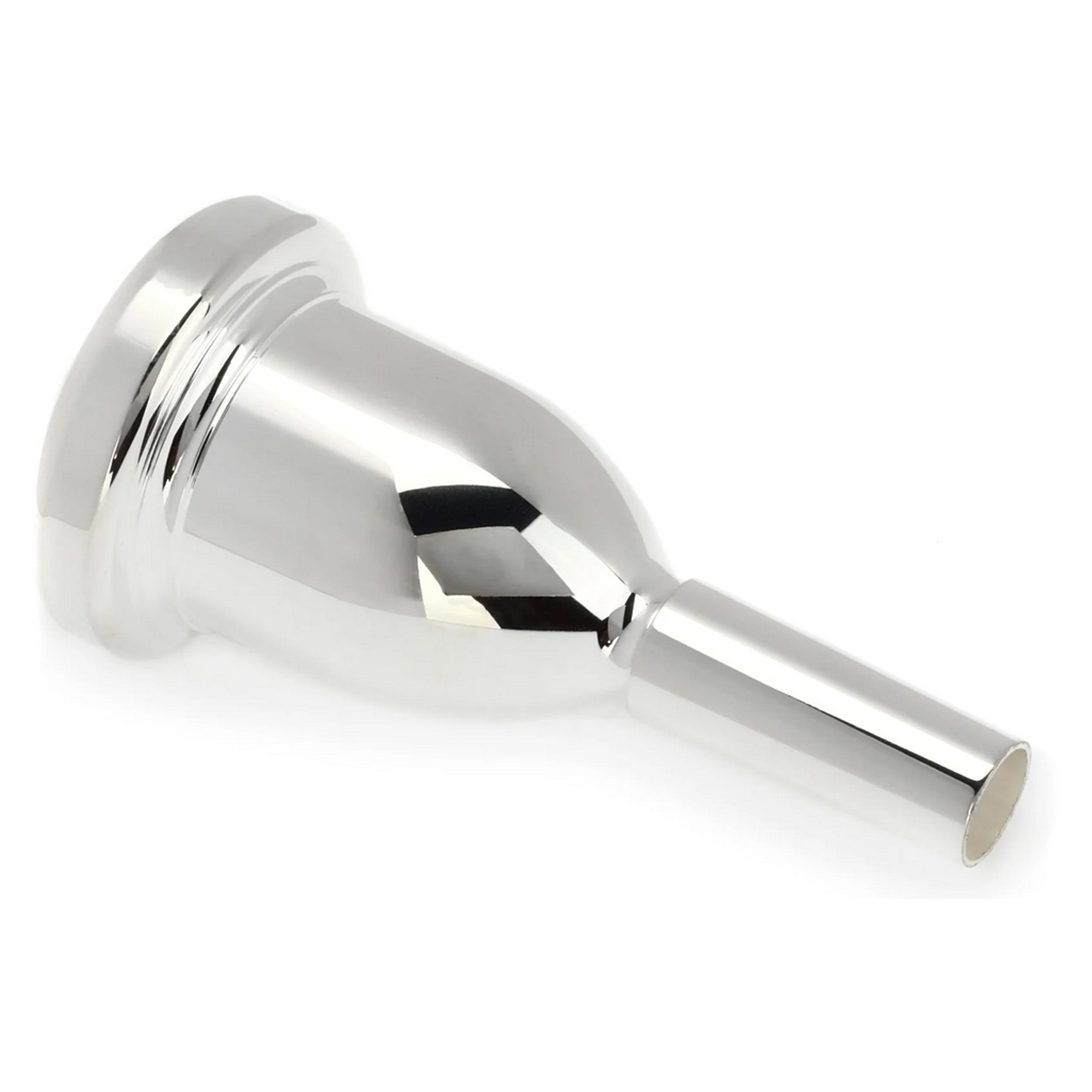 Bach Megatone 7C Silver Plated Trombone Mouthpiece - Small Shank for Professional Brass Players - Perfect for Jazz, Orchestral & Marching Band Performances