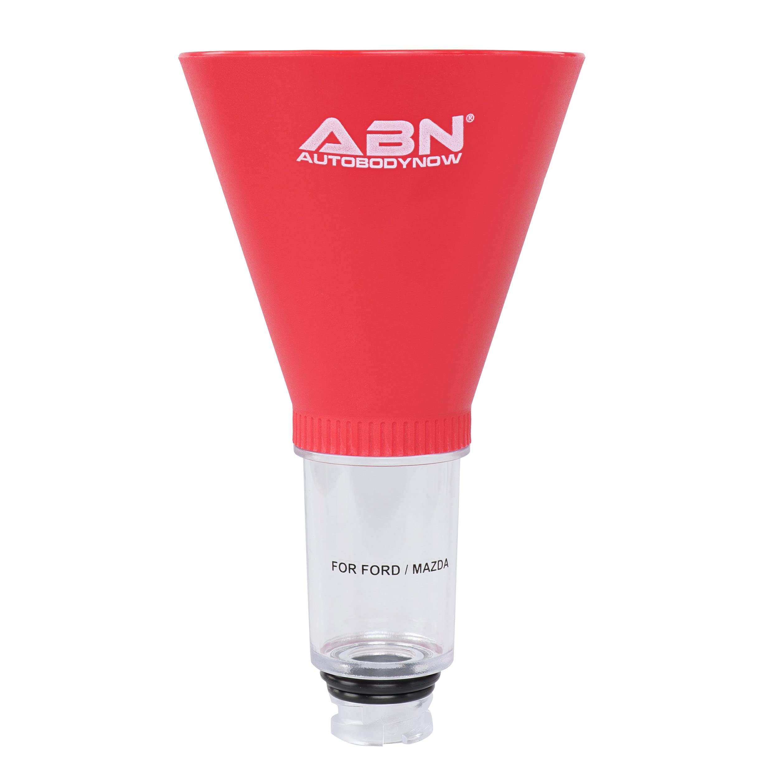 ABN Automotive Oil Funnel - No Spill Engine Oil Change Funnel Compatible with Ford, Mazda, Toyota & More | Perfect for DIY Car Maintenance & Quick Oil Changes