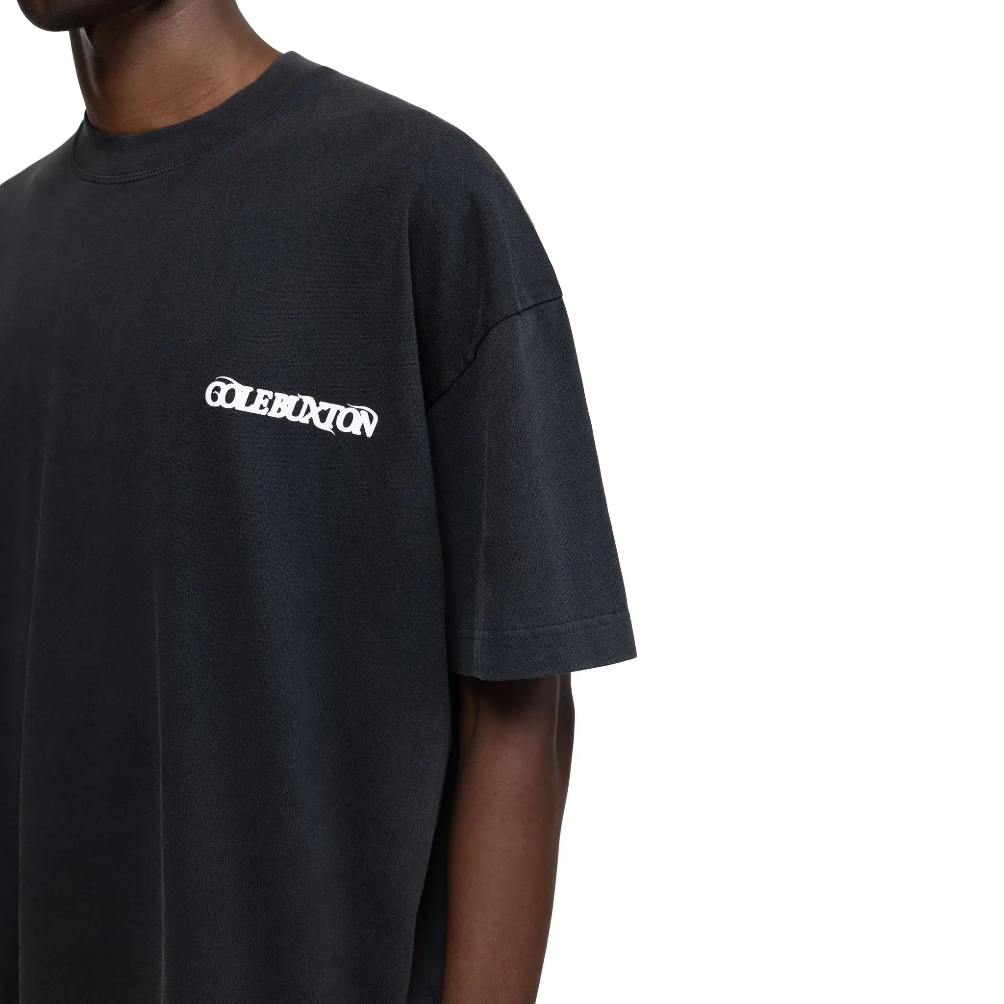 Cole Buxton Balearic Vintage Black T-Shirt for Men - Classic Cotton Tee for Casual Wear, Street Style & Everyday Outfits