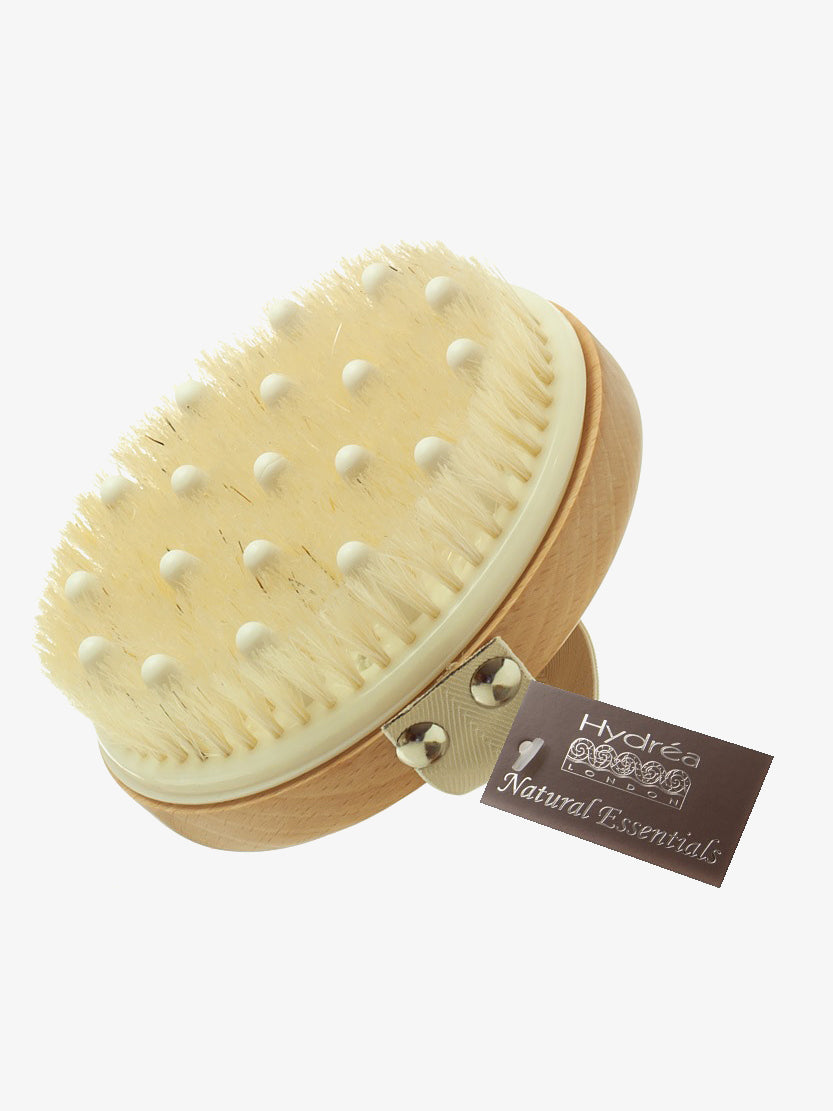 Hydrea Exfoliating Body Brush for Detox & Massage – Perfect for Dry Brushing, Cellulite Reduction & Skin Renewal at Home or Spa