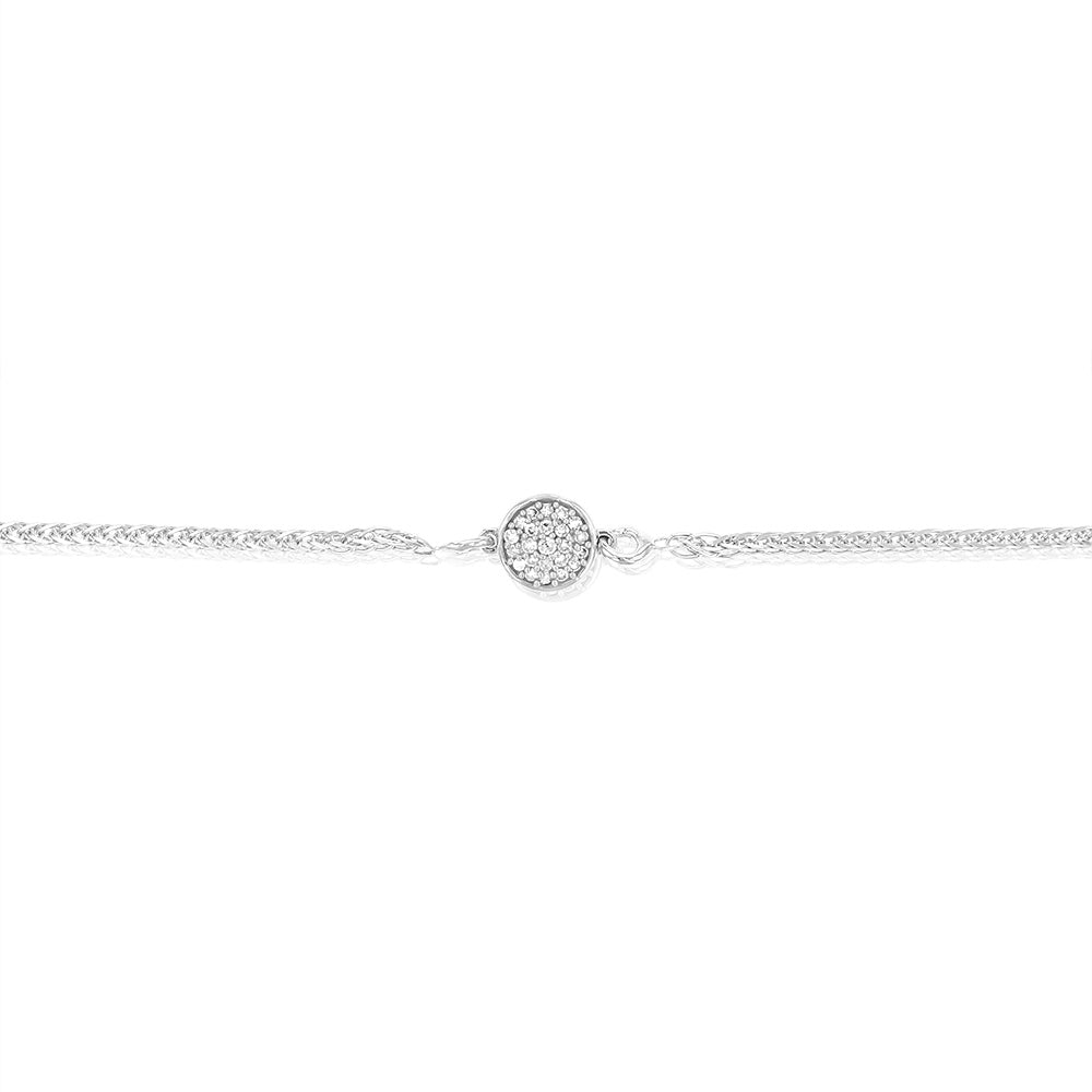 24K Gold Plated Sterling Silver Diamond Bracelet for Women - Elegant Fashion Jewelry Gift for Birthday, Anniversary & Special Occasions