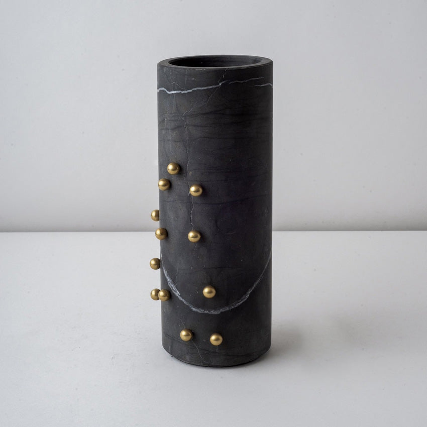 CDMX Design | Bruci Confetti Collection Vase - Handmade Ceramic Home Decor for Modern Living Rooms, Wedding Centerpieces & Boho Chic Interiors
