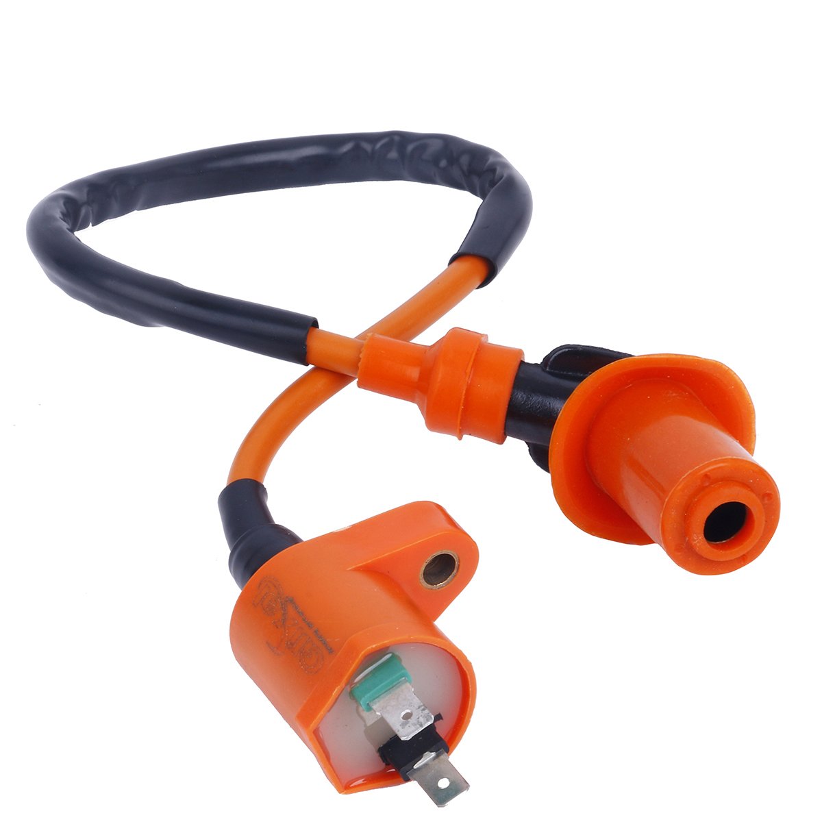 High Performance Racing Ignition Coil for GY6 50cc 125cc 150cc Scooters & ATVs - Compatible with Chinese Mopeds, Go Karts, Quads (139QMB 152QMI 157QMJ) - Perfect for Racing, Off-Road & Urban Commuting