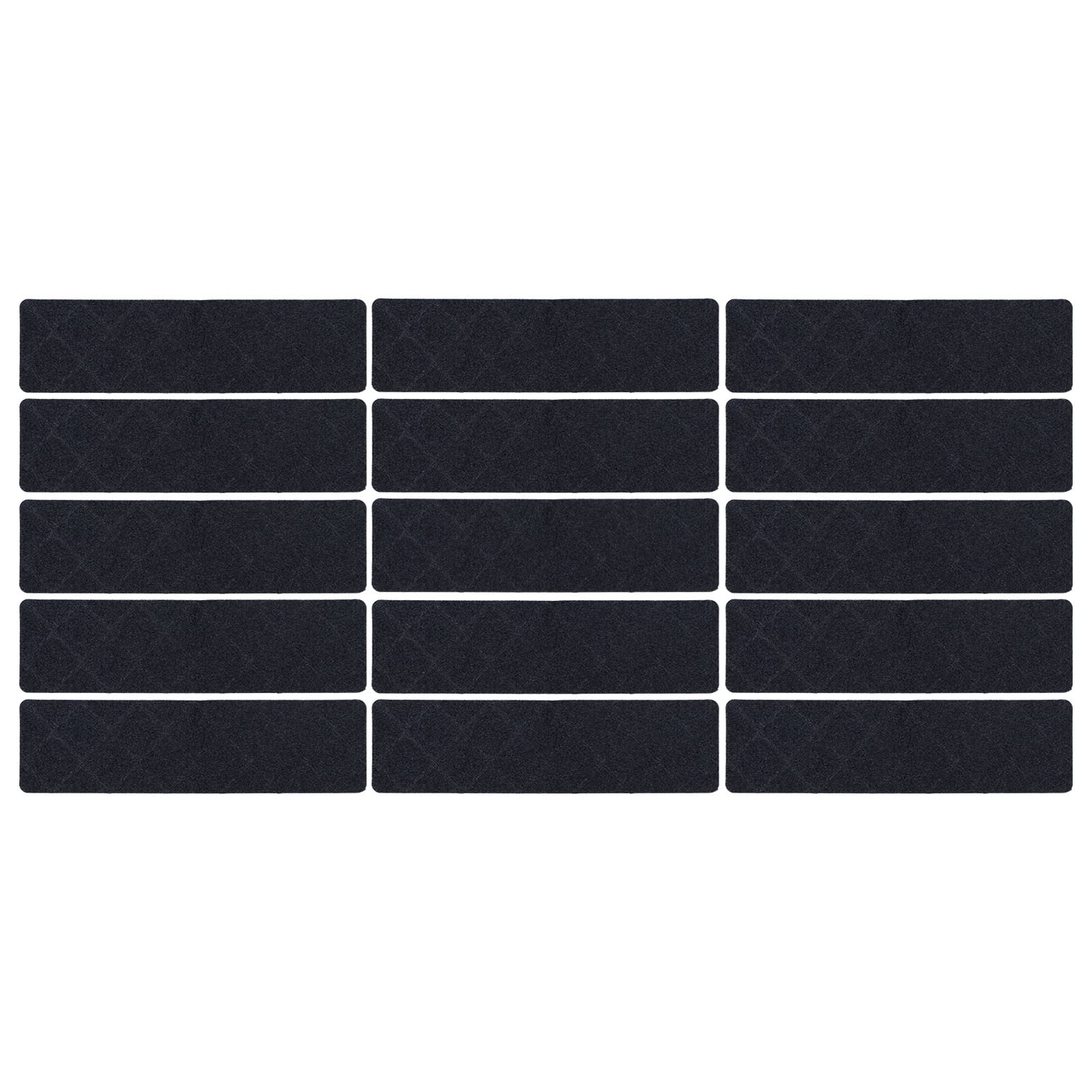 Yosoo Non-Slip Stair Treads - 15 PCS Soft Rhinestone Pattern Carpet for Stairs - Anti-Skid Step Mats for Home Safety - Perfect for Kids, Elderly & Pets - Ideal for Wooden, Tile or Concrete Staircases
