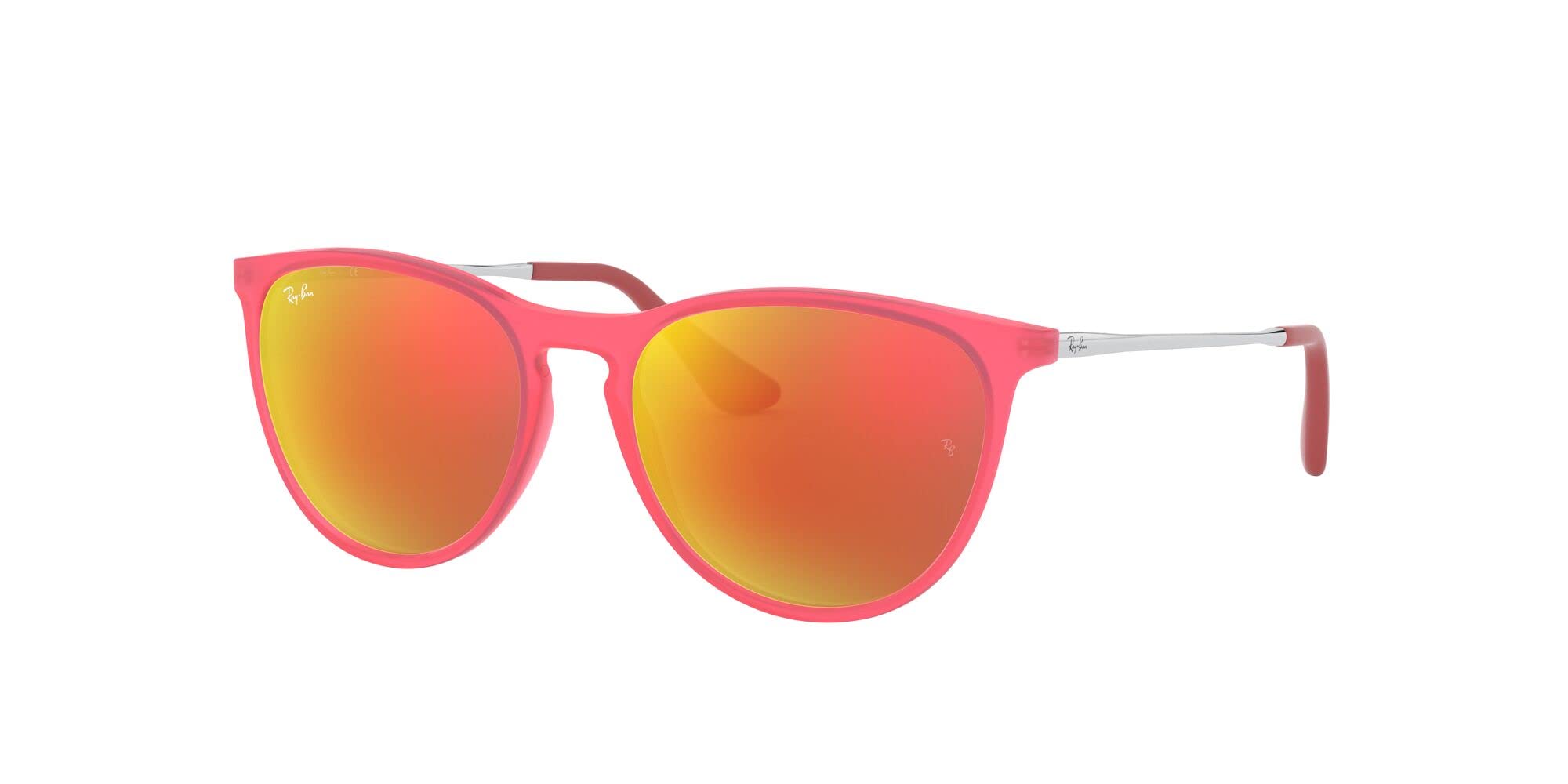 Ray-Ban Kids' RJ9060S Erika Round Sunglasses | UV Protection, Lightweight & Durable Frame | Perfect for Outdoor Play, Beach & Summer Activities