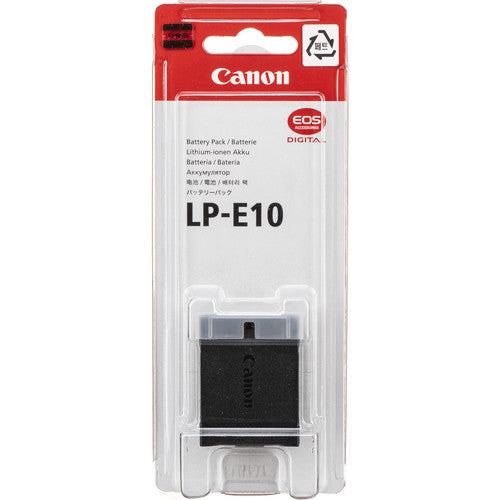 Original Canon LP-E10 Battery Pack for EOS Rebel T7, SL3, T100, T7i, 2000D, 4000D - High Capacity Replacement - Perfect for Travel, Photography & Vlogging