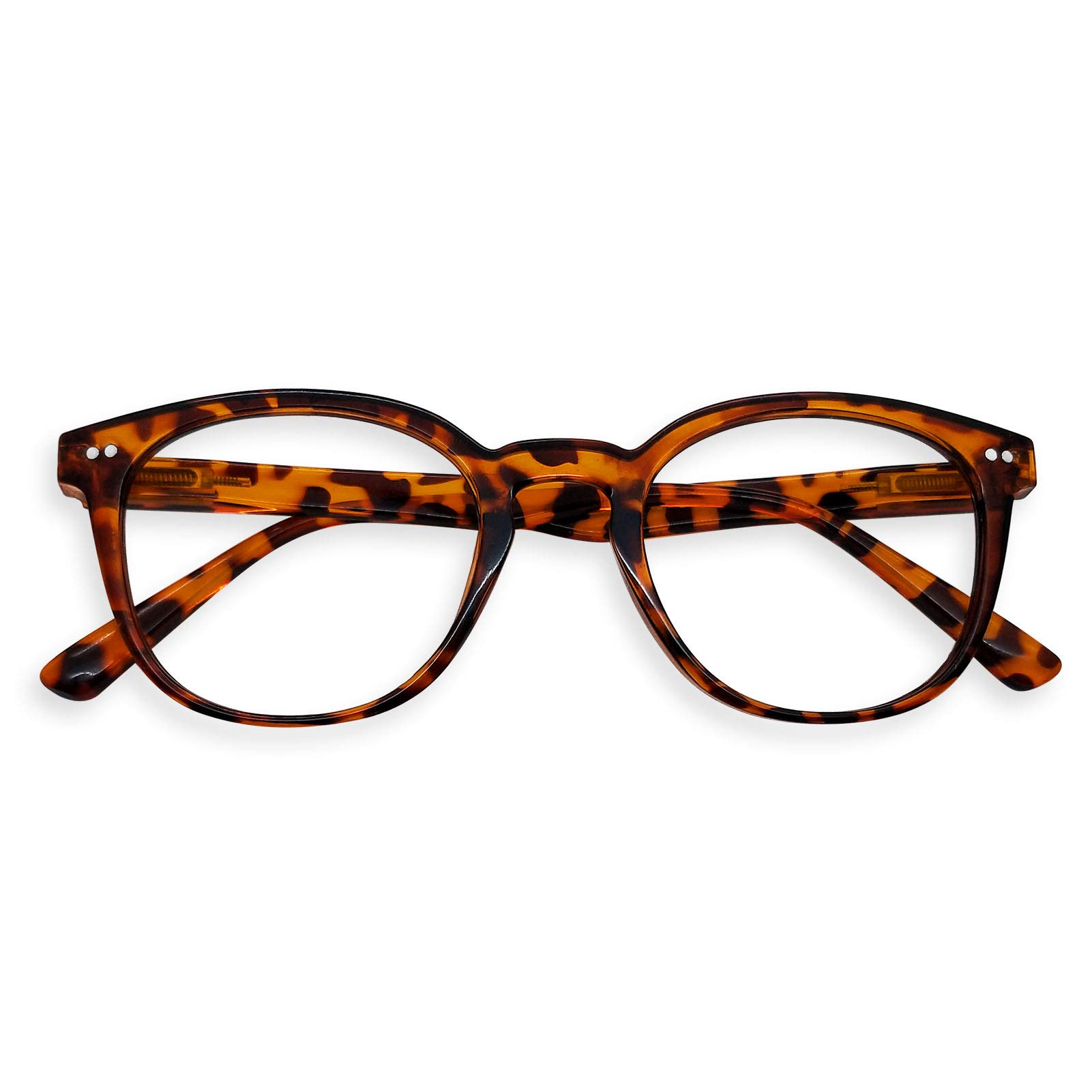 Blue Light Blocking Glasses for Women & Men - Anti UV, Eye Strain & Glare Protection - Computer Reading Glasses for Office Work, Gaming & Screen Time