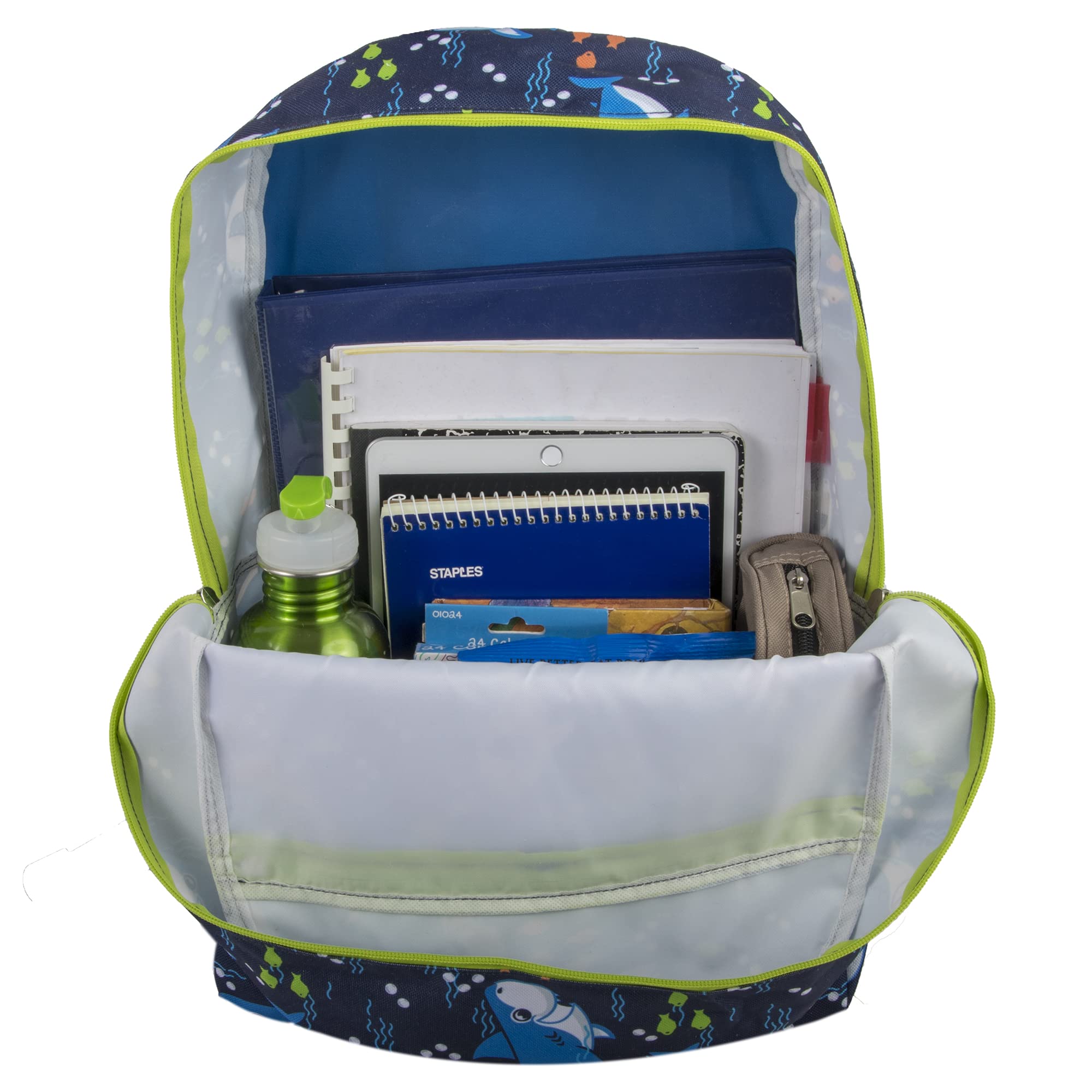 Durable Kids Backpack Set with Lunch Bag for Boys - Elementary & Middle School Backpack for Hiking, Camping & Outdoor Adventures