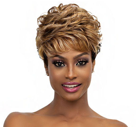 Janet Collection MyBelle Piper Wig - Synthetic Hair Wig for Women, Natural Look & Comfortable Fit - Perfect for Cosplay, Parties, and Everyday Wear