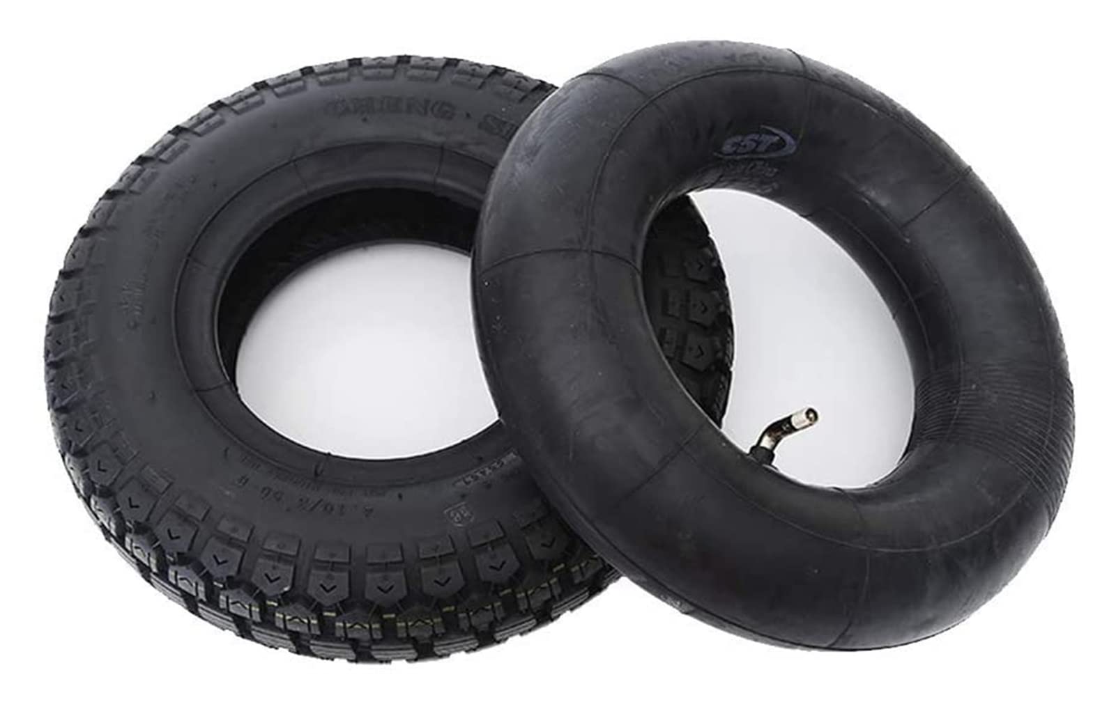 **Spacmirrors Mobility Scooter Tires - 10 Inch Rubber Pneumatic Tires for Electric 3-Wheel Scooters - Thick & Durable for All-Terrain Use - Perfect for Outdoor Travel, Shopping, and Daily Commuting**