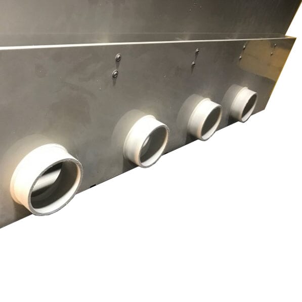 Sea Side Aquatics Large 60 Bakki Shower with 4 Outlets - Premium Japanese Koi Pond Filter System for Outdoor Water Gardens & Fish Tanks