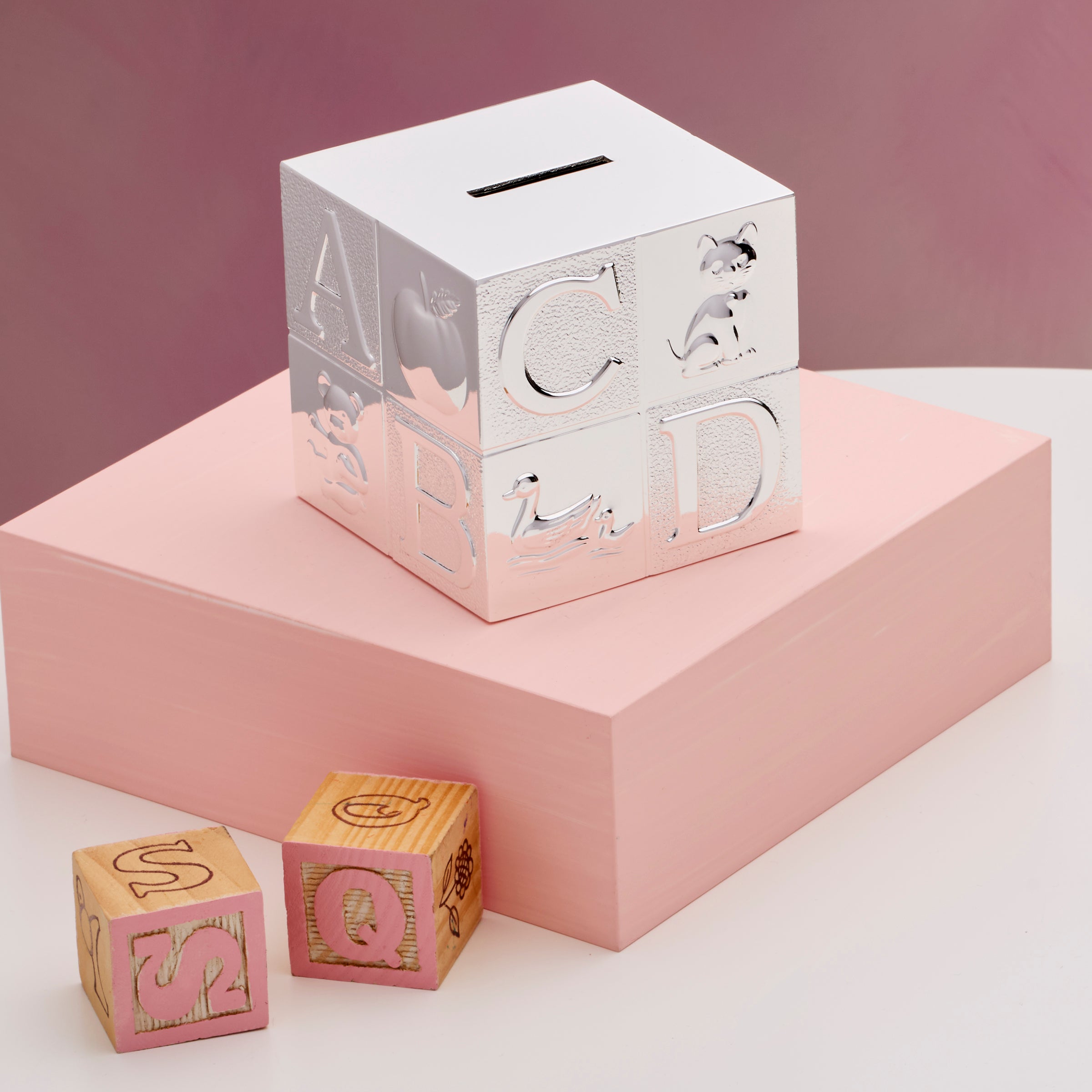 Reed and Barton ABC Coin Bank - Money Saving Piggy Bank for Kids, Adults, and Collectors | Perfect for Gifts, Home Decor, and Financial Education