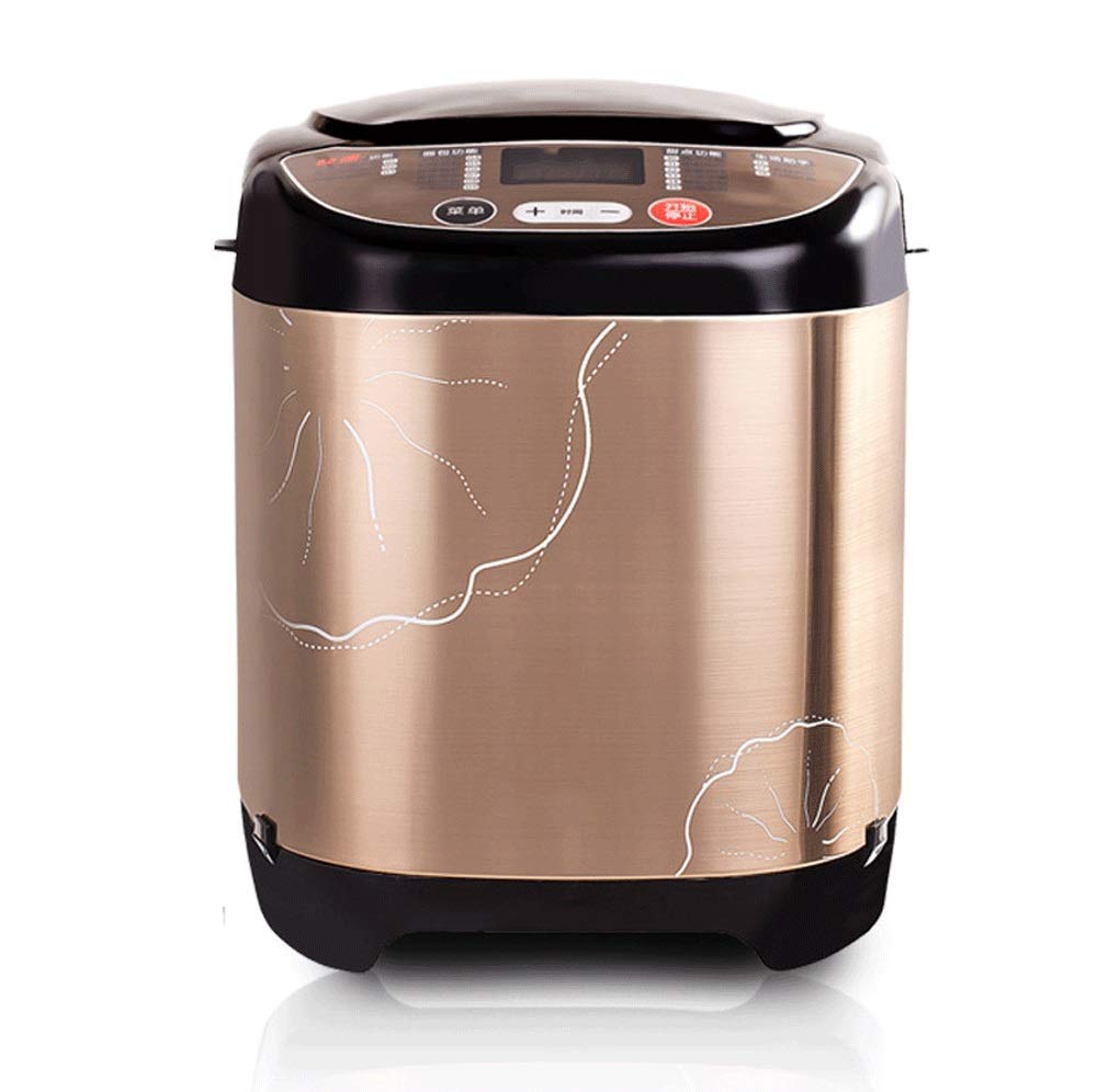 SHENGDAFASHANGCHENG Programmable Automatic Bread Maker Machine with Touch Screen - Multifunctional for Baking Bread, Pasta, Yogurt | Fast Baking & Time Setting | Perfect for Home Kitchen, Breakfast & Healthy Cooking