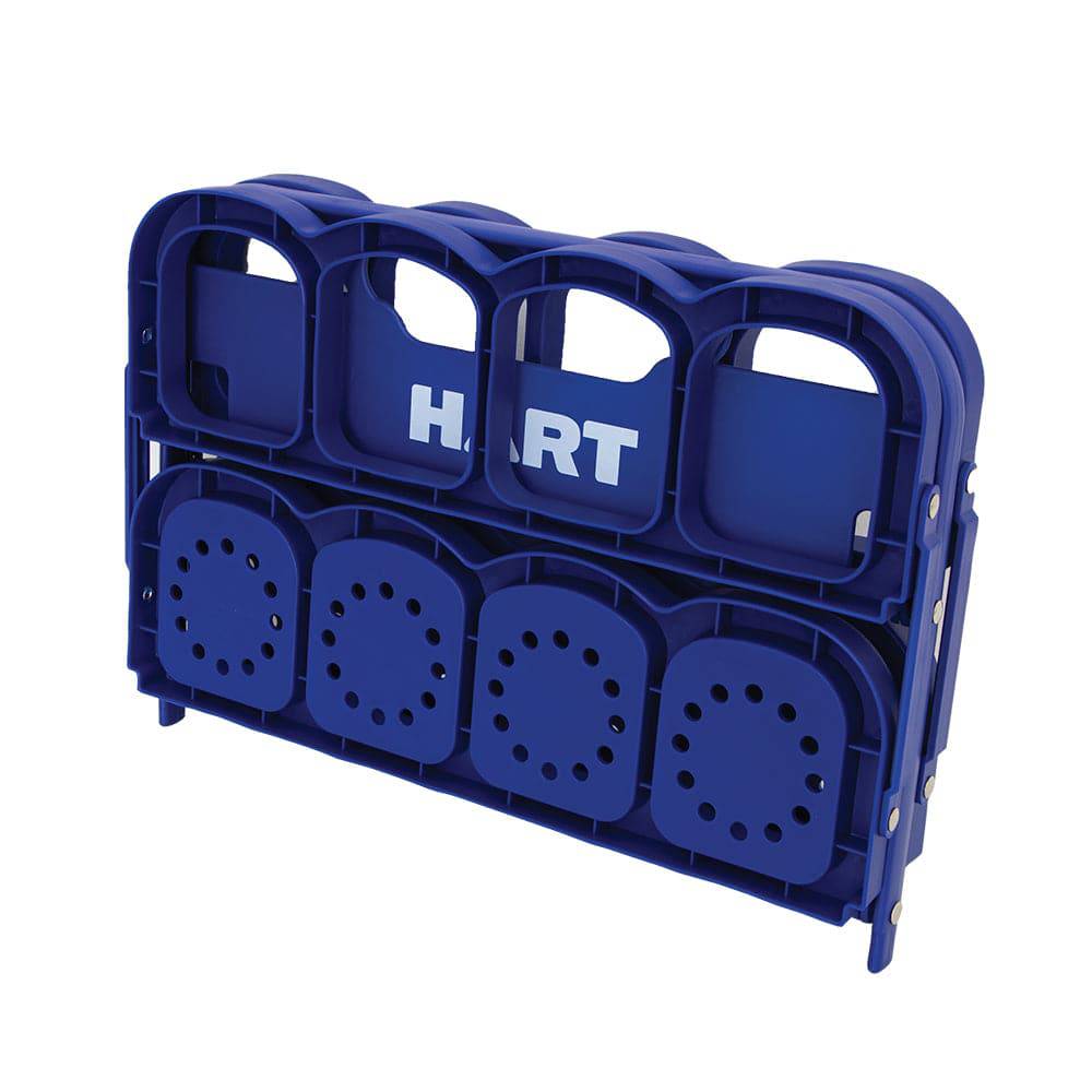 HART Easy Store Bottle Carrier - 6 Pack Insulated Grocery Bag for Beer, Wine & Soda - Perfect for Picnics, Camping & Beach Outings