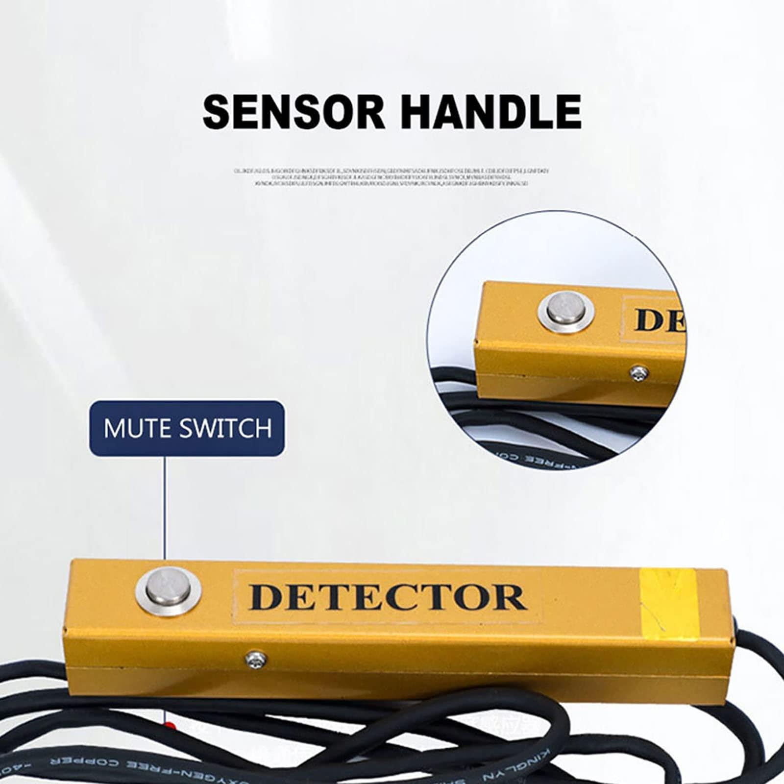 **Water Leakage Detector Sensor - Underground Pipe Leak Detector for Home & Outdoor Use, Geophone Sensor with Headphones for Hidden Pipe Leaks | Ideal for Plumbing, Basement & Garden Inspections**