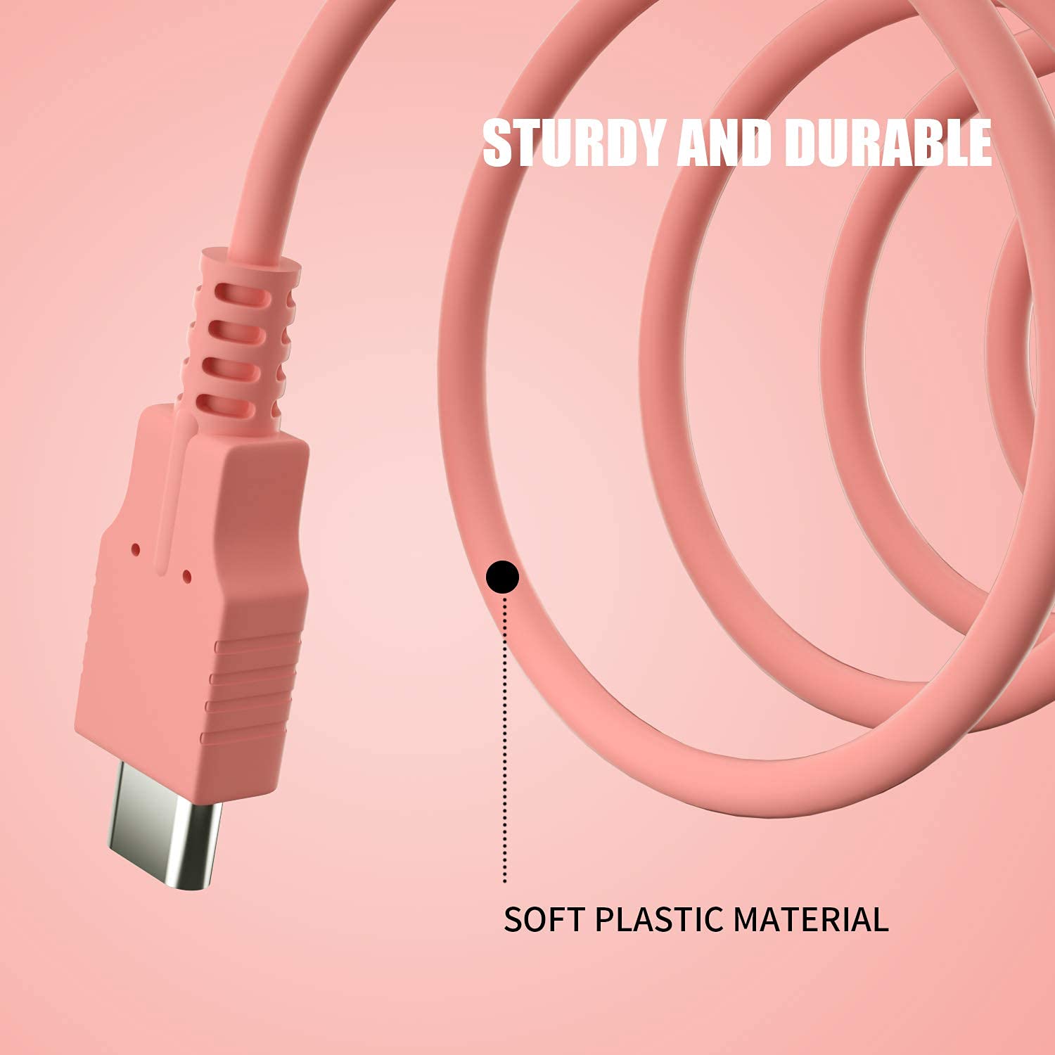 HEATFUN USB C Fast Charger for Nintendo Switch - 6FT High Speed Charging Cable | Perfect for Gaming On-The-Go & Travel Accessories