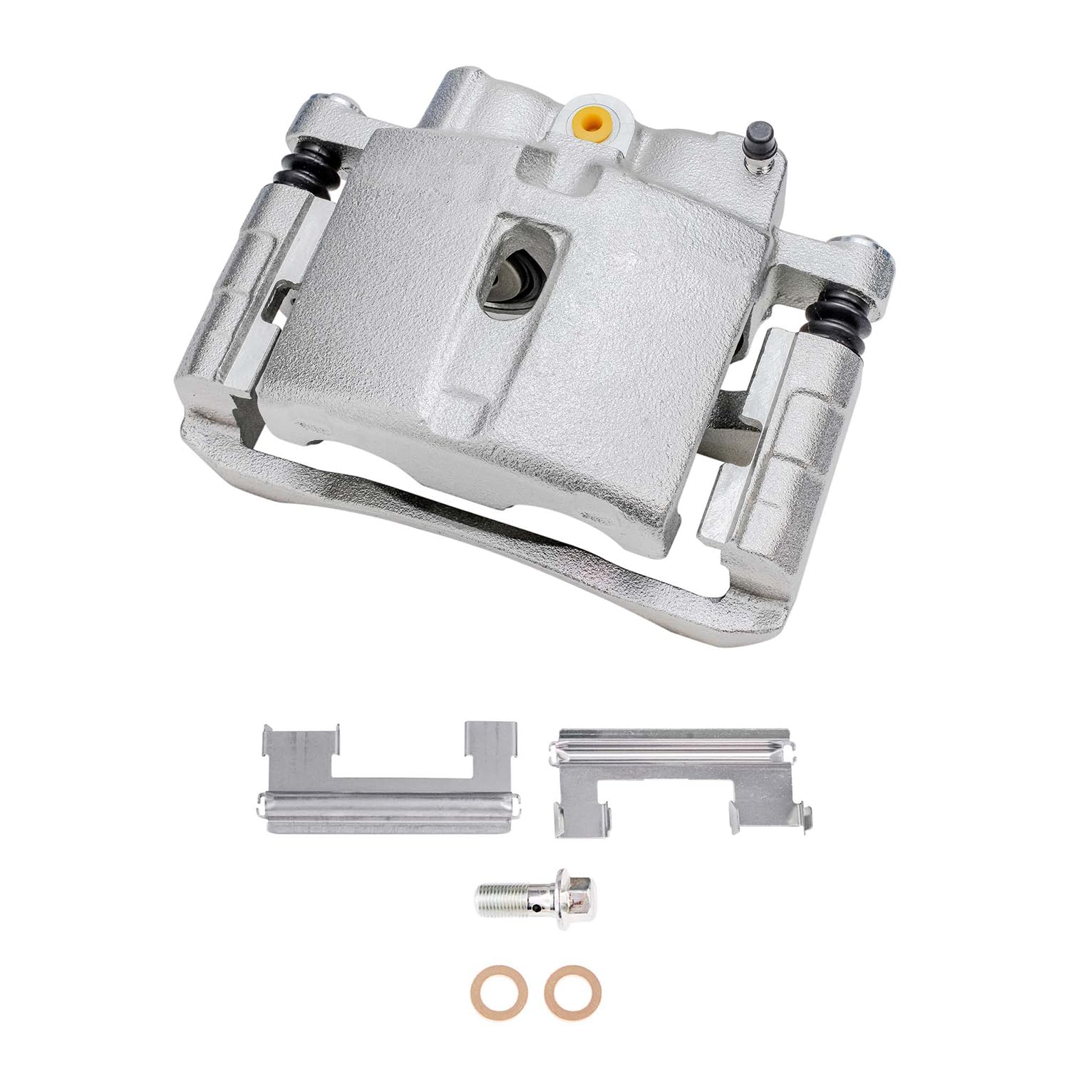 Detroit Axle Brake Caliper - Front Right for Chevy Silverado 1500/2500/3500 HD, GMC Sierra 1500/2500/3500 HD, Suburban, Tahoe, Yukon XL | Rear Brake Caliper for Express, Savana, Avalanche, H2 | High-Performance Replacement Part for Smooth Braking | Perfect for Daily Commuting, Towing & Off-Road Adventures