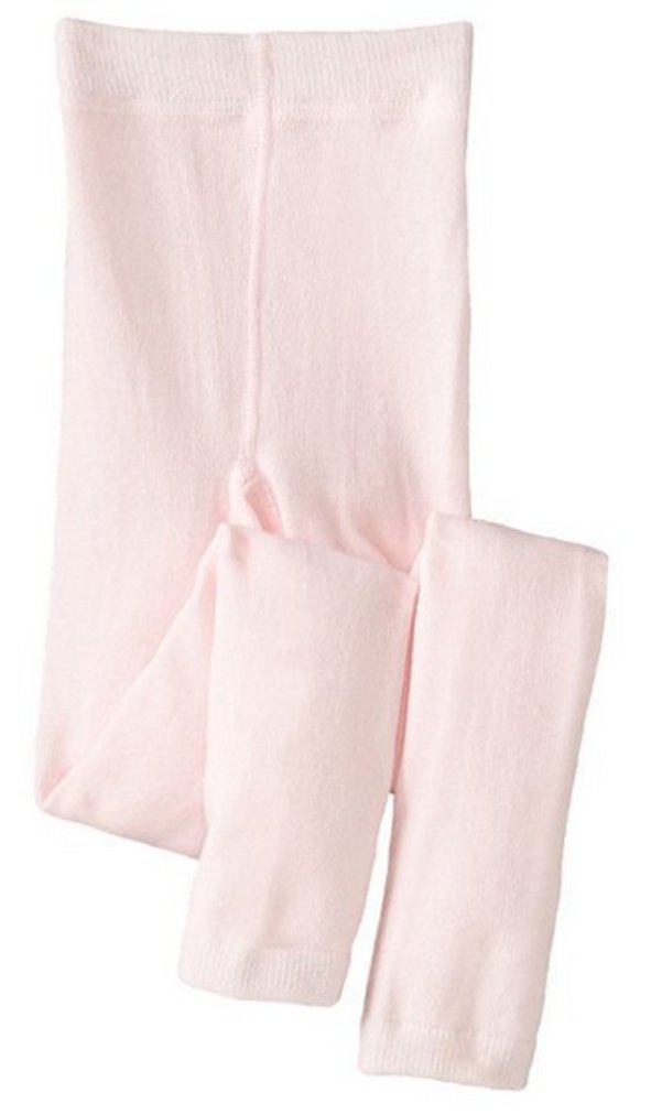 Organic Cotton Footless Ankle Tights for Toddler Girls - Soft & Stretchy Playwear for Everyday Comfort, Dance Class & Playtime