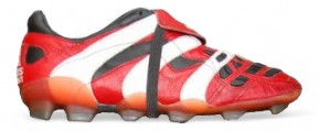 Adidas Predator Accelerator SG Soccer Cleats - Red/White - Firm Ground Football Boots for Professional & Amateur Players (Perfect for Matches & Training)