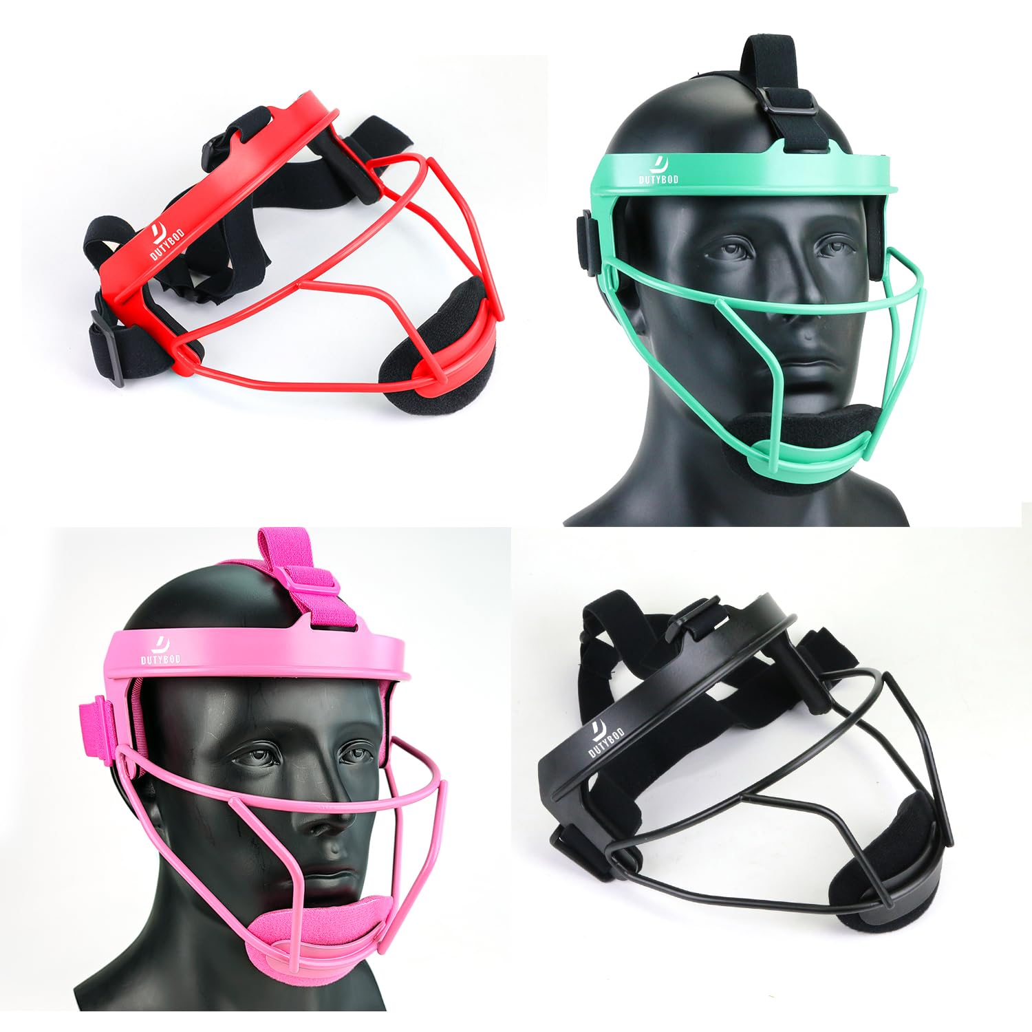 Lightweight & Comfortable Softball Face Mask with Wide Field Vision - Durable Safety Protection for All Ages | Perfect for Softball Games, Practice & Training
