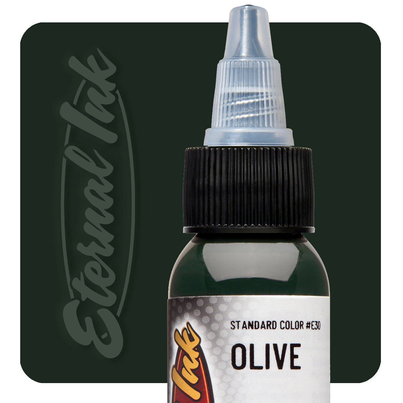 Eternal Olive Ink - Premium Quality Ink for Calligraphy, Art & Tattoos | Perfect for Artists, Designers & Tattoo Enthusiasts