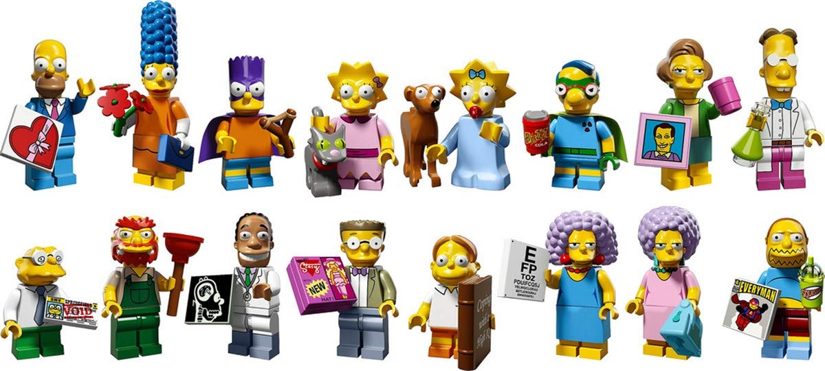 LEGO The Simpsons Series 2 Collectible Minifigure 71009 - Milhouse (Fallout Boy) Building Toy for Kids & Adults - Perfect for Display, Gifts & LEGO Collections