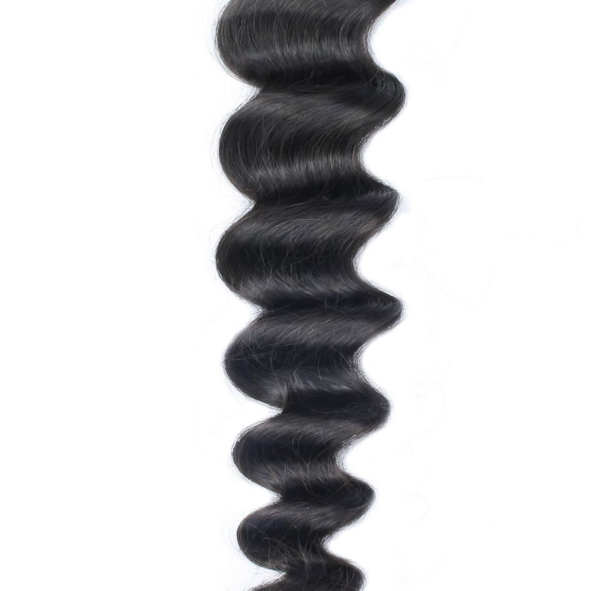100% Human Hair Bundles - Loose Wave Brazilian Hair Extensions for Styling & Volume | Perfect for Daily Wear, Parties & Special Occasions