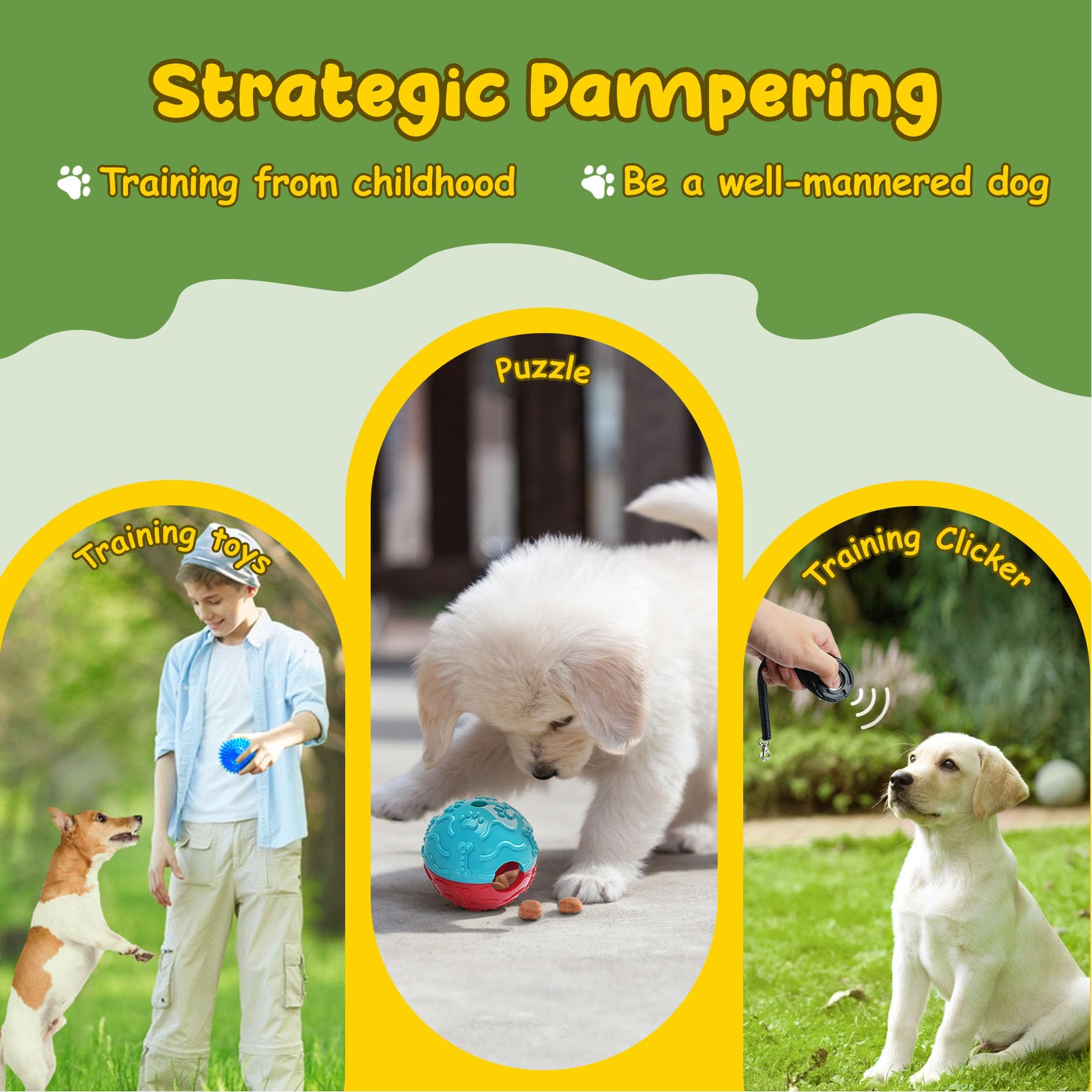 22-in-1 Puppy Teething Chew Toy Set with Rope, Squeaky Toys & Treat Balls - Safe Dental Chew Toys for Small Dogs & Puppies - Perfect for Teething Relief, Playtime & Training