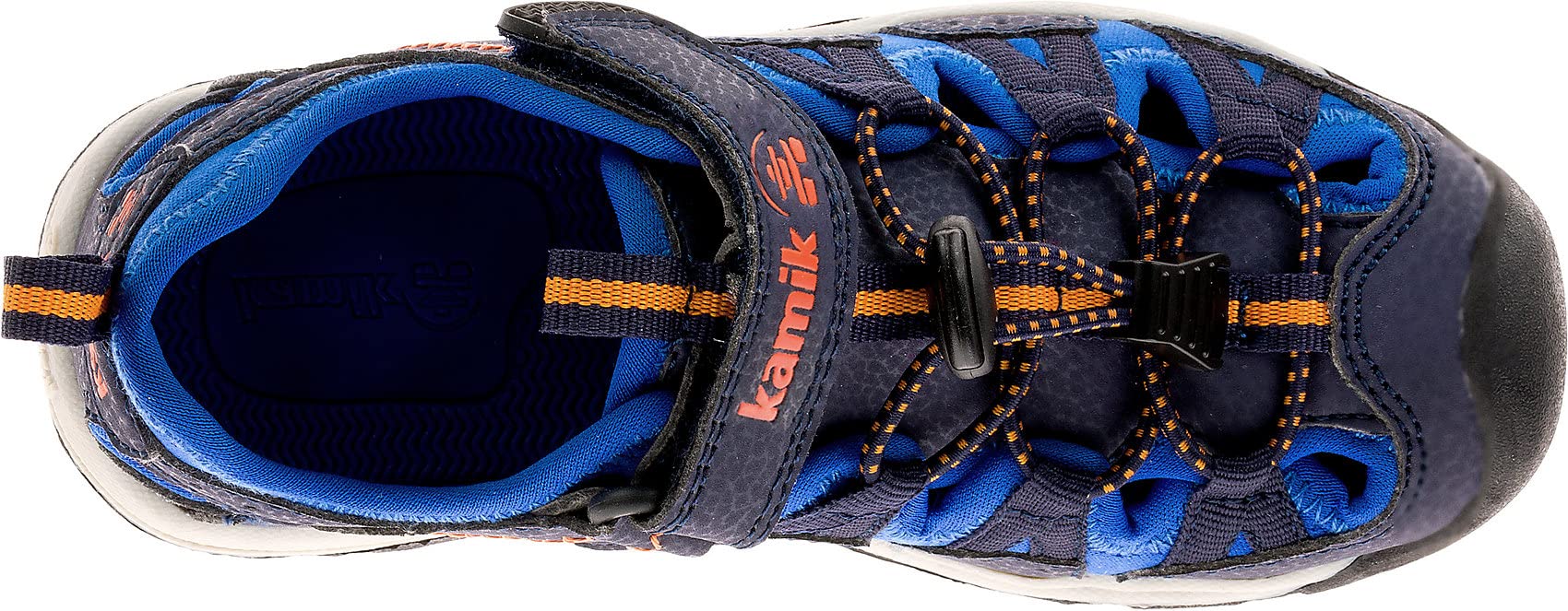 Kamik Unisex Kids' Closed-Toe Sandals for Toddlers - Size 14 Little Kid | Water-Resistant Play Shoes for Beach, Pool & Outdoor Adventures