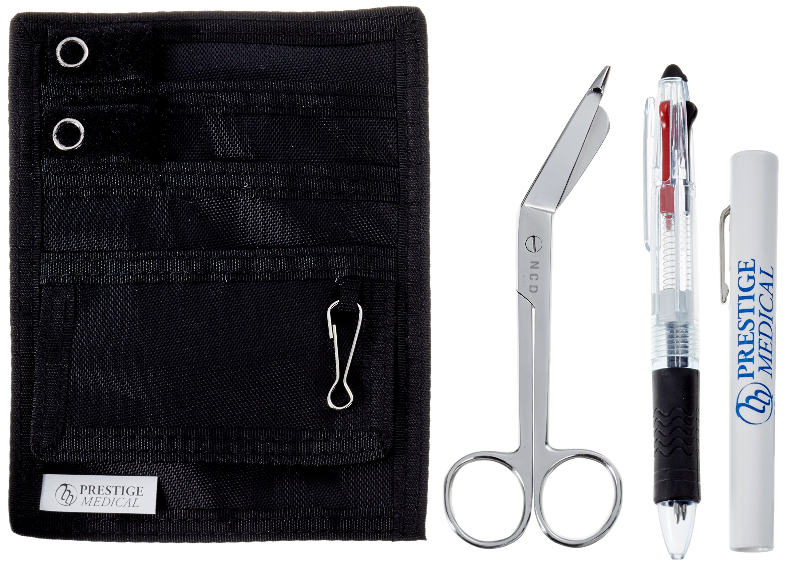 Prestige Medical Belt Clip Organizer Kit - Black, Lightweight 4.09oz - Perfect for Nurses, Doctors & Healthcare Professionals On-The-Go