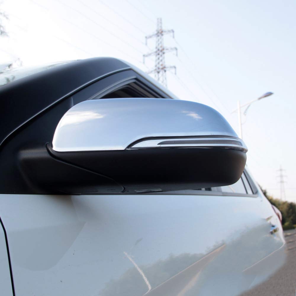 ABS Chrome Side Mirror Covers for Hyundai Creta IX25 2016-2019 - Exterior Rearview Mirror Trim Accessories | Enhance Style & Protection for Daily Driving & Car Shows