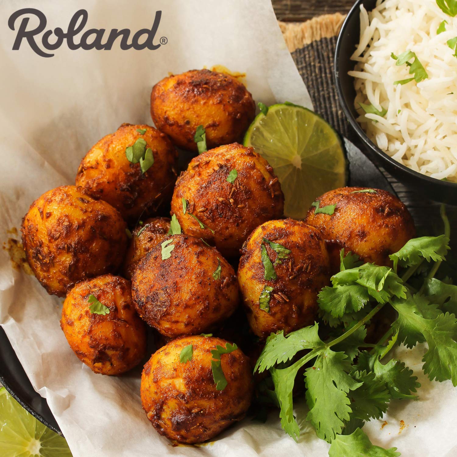 Roland Foods Miniature Whole New Belgian Potatoes - 5.51 lb Can (Pack of 2) | Premium Canned Potatoes for Salads, Stews & Side Dishes | Non-GMO, Gluten-Free
