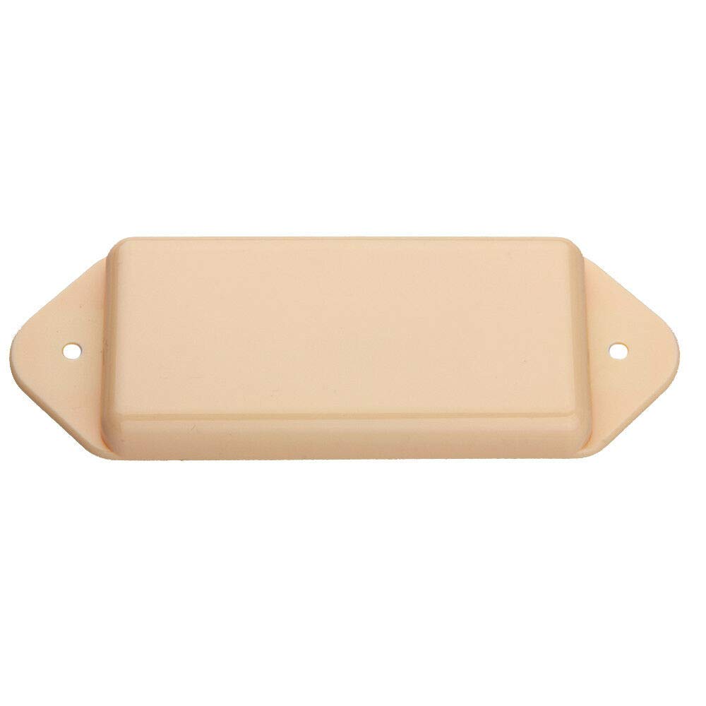 10 Pcs P-90 Dogear Guitar Pickup Covers - Yellow Undrilled (No Hole) for Electric Guitar Replacement & DIY Repair - Perfect for Vintage Tone Upgrades & Custom Builds