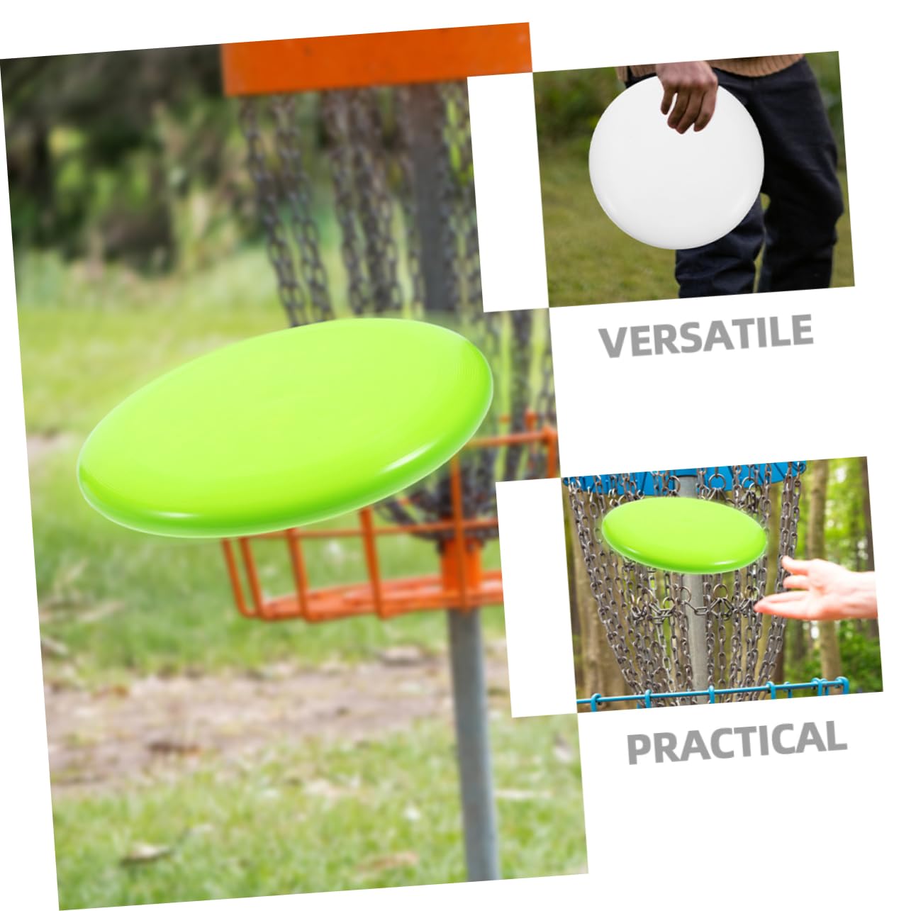 **POPETPOP 6-Piece Disc Golf Set for Kids - Softball Pitching Discs, Training Mat & Outdoor Practice Equipment for Young Pitchers - Perfect for Backyard, Park, and Field Training**