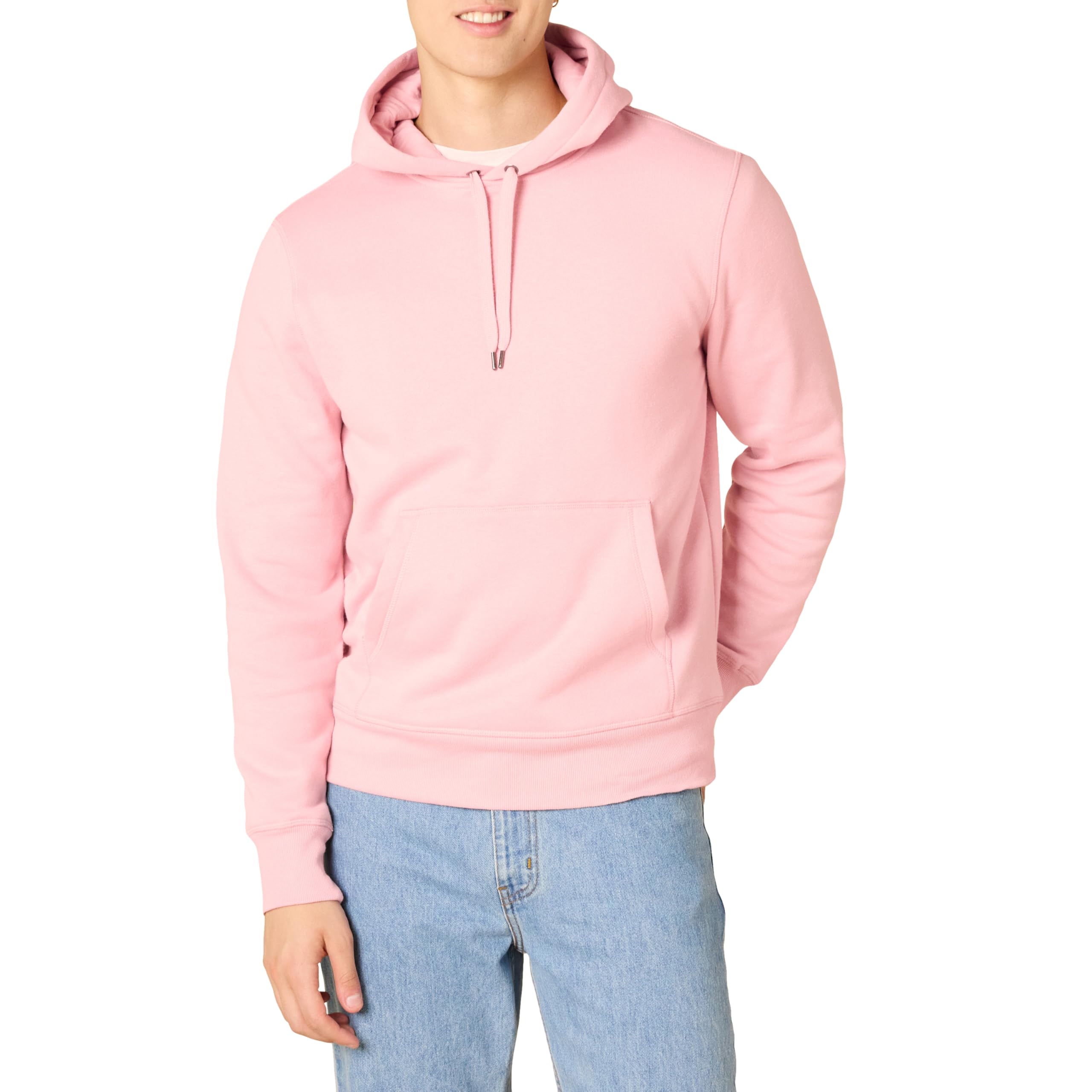 Amazon Essentials Men's Big & Tall Hooded Sweatshirt - Comfortable Casual Pullover for Lounge, Workout & Outdoor Activities