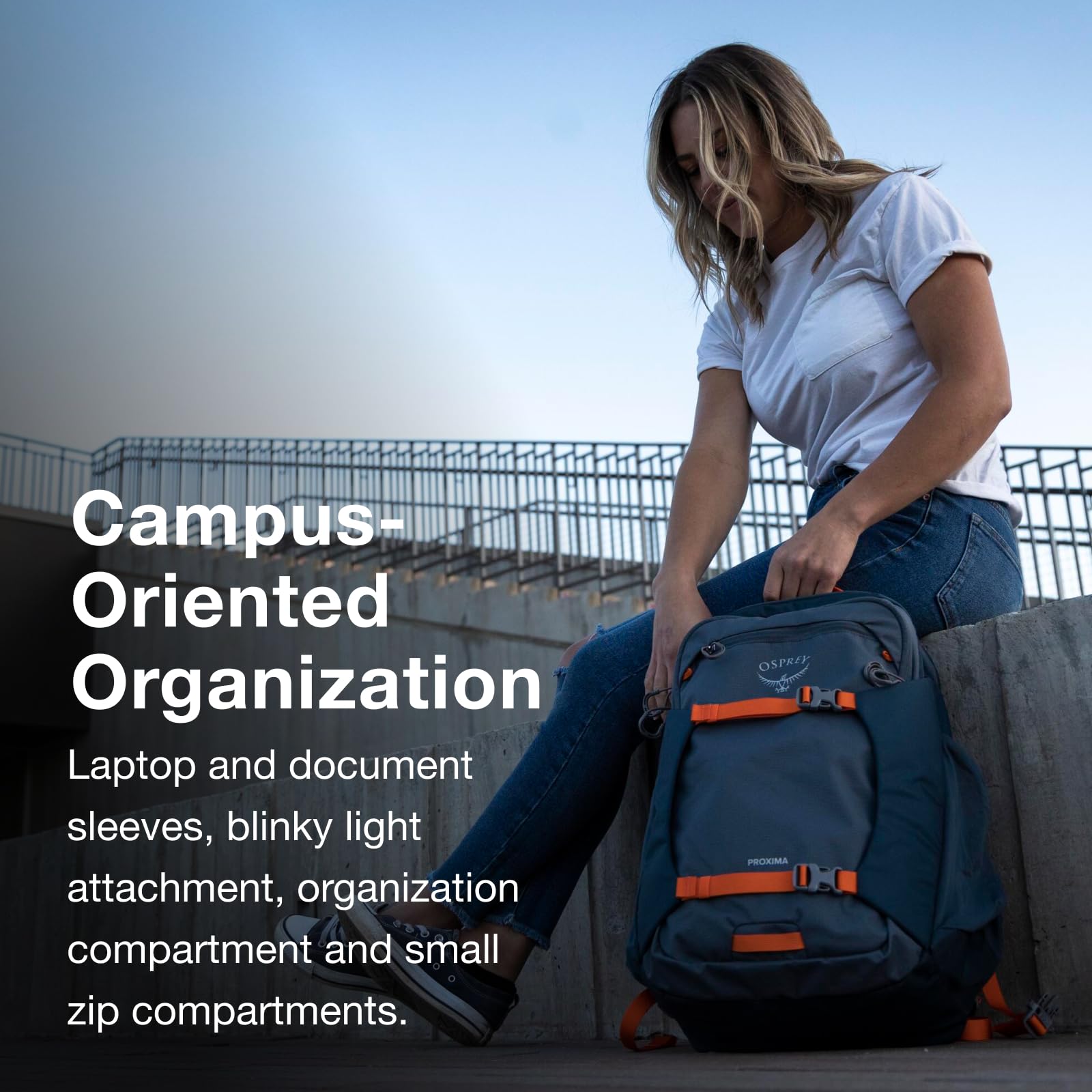 Osprey Proxima Laptop Commuter Backpack - Water-Resistant Business Backpack for Men & Women, Fits 15